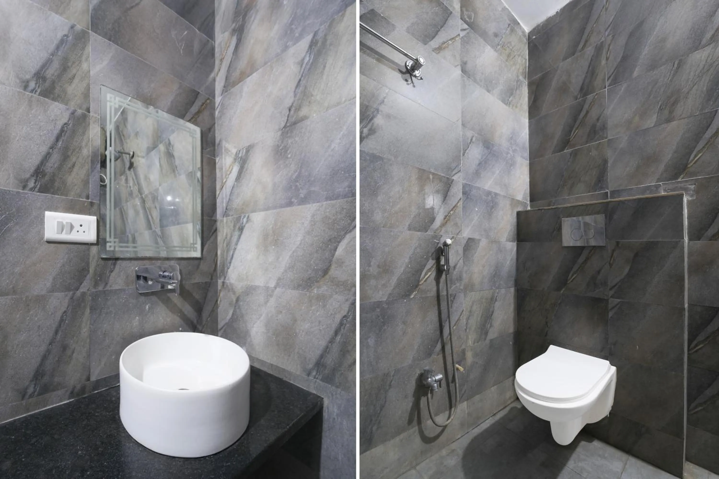 Bathroom in Super Collection O Shahpura Lakeview Formerly Hotel Royal Villa