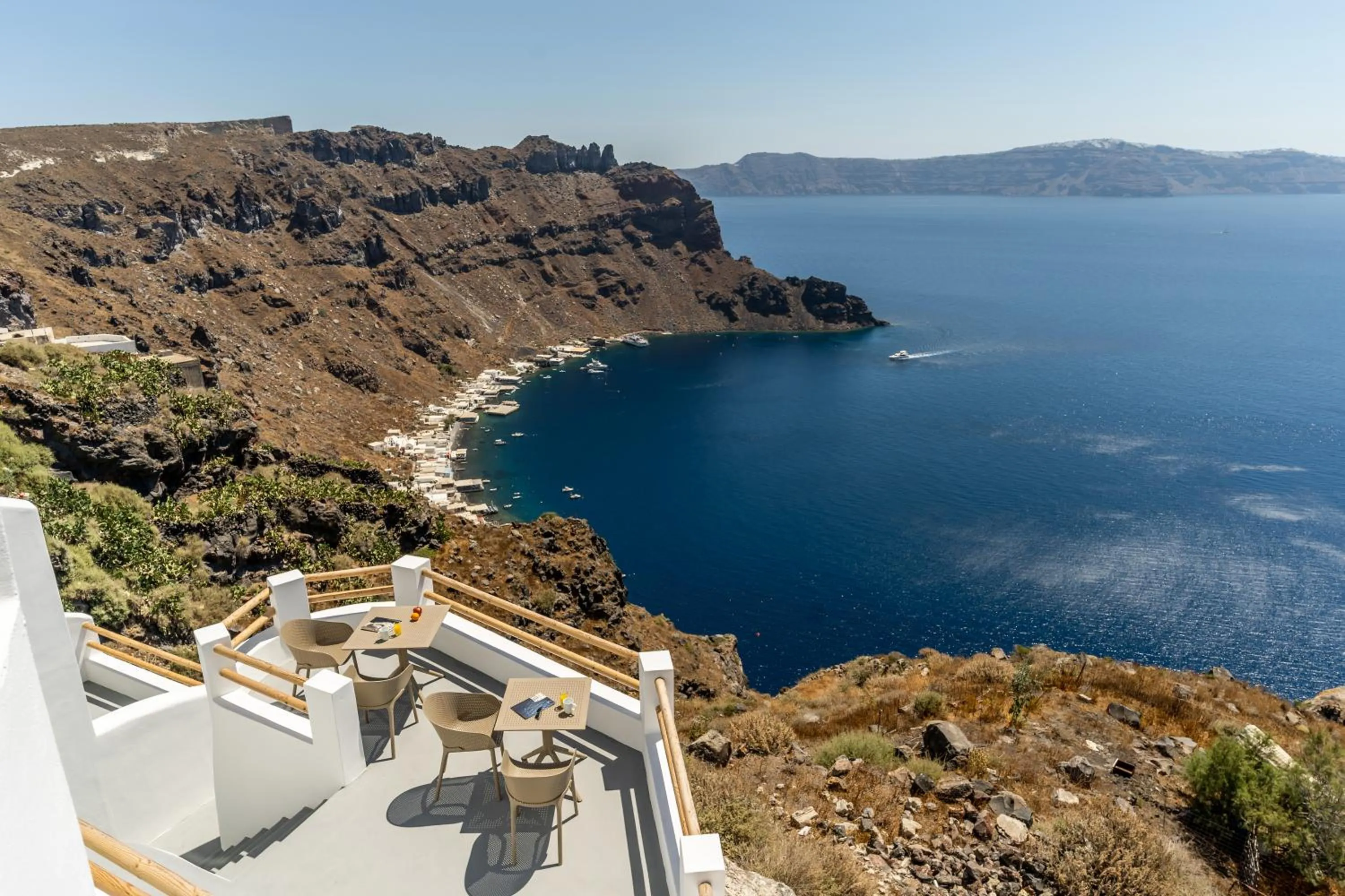 Natural landscape in Evanthia Best View Thirassia Island Hotel