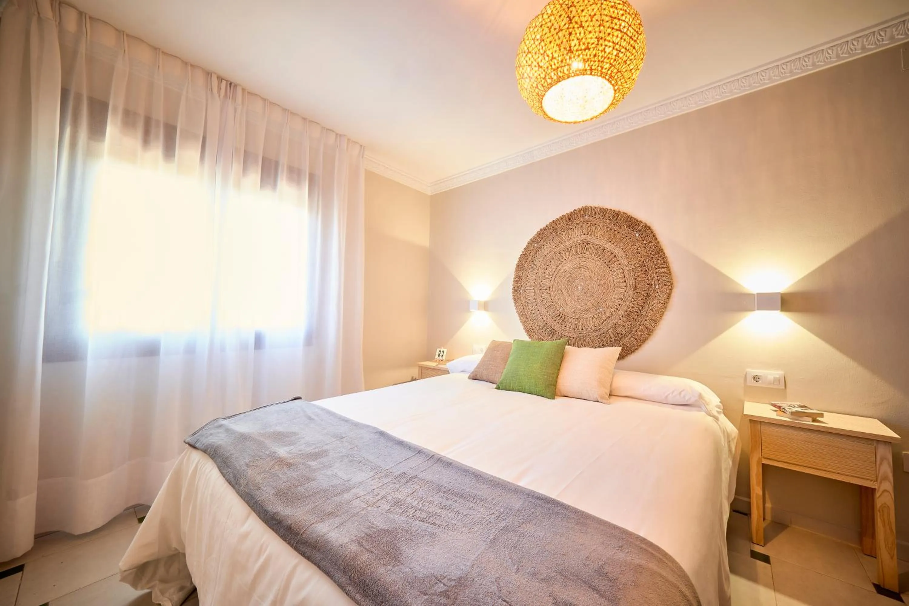 Bed in La Posada Hospedería