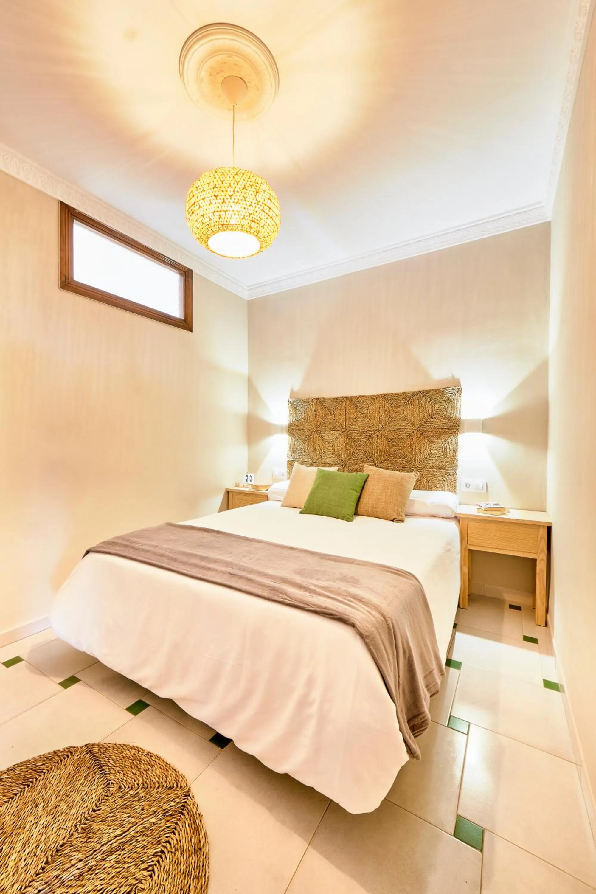 Bed in La Posada Hospedería