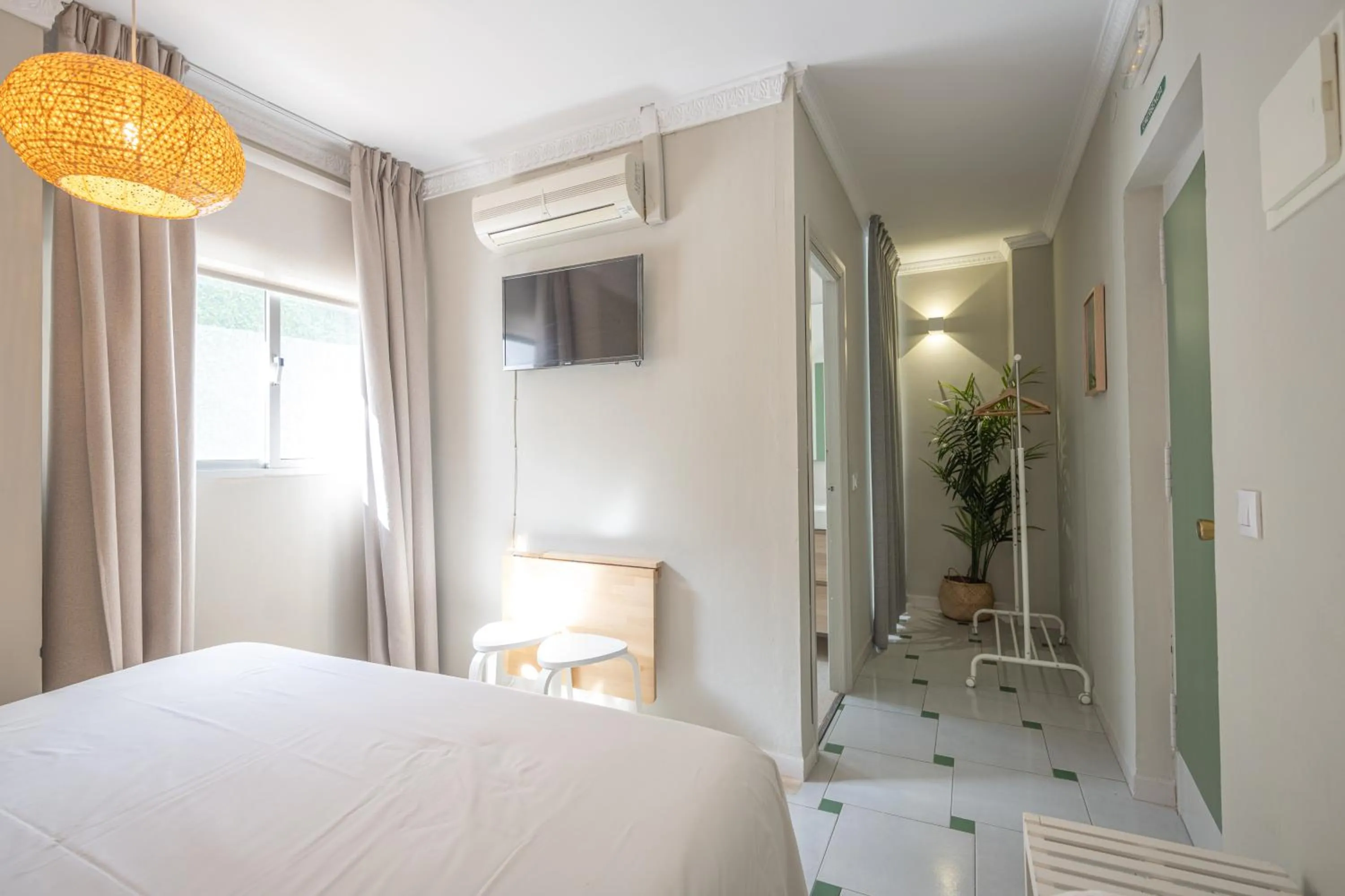 Bed in La Posada Hospedería