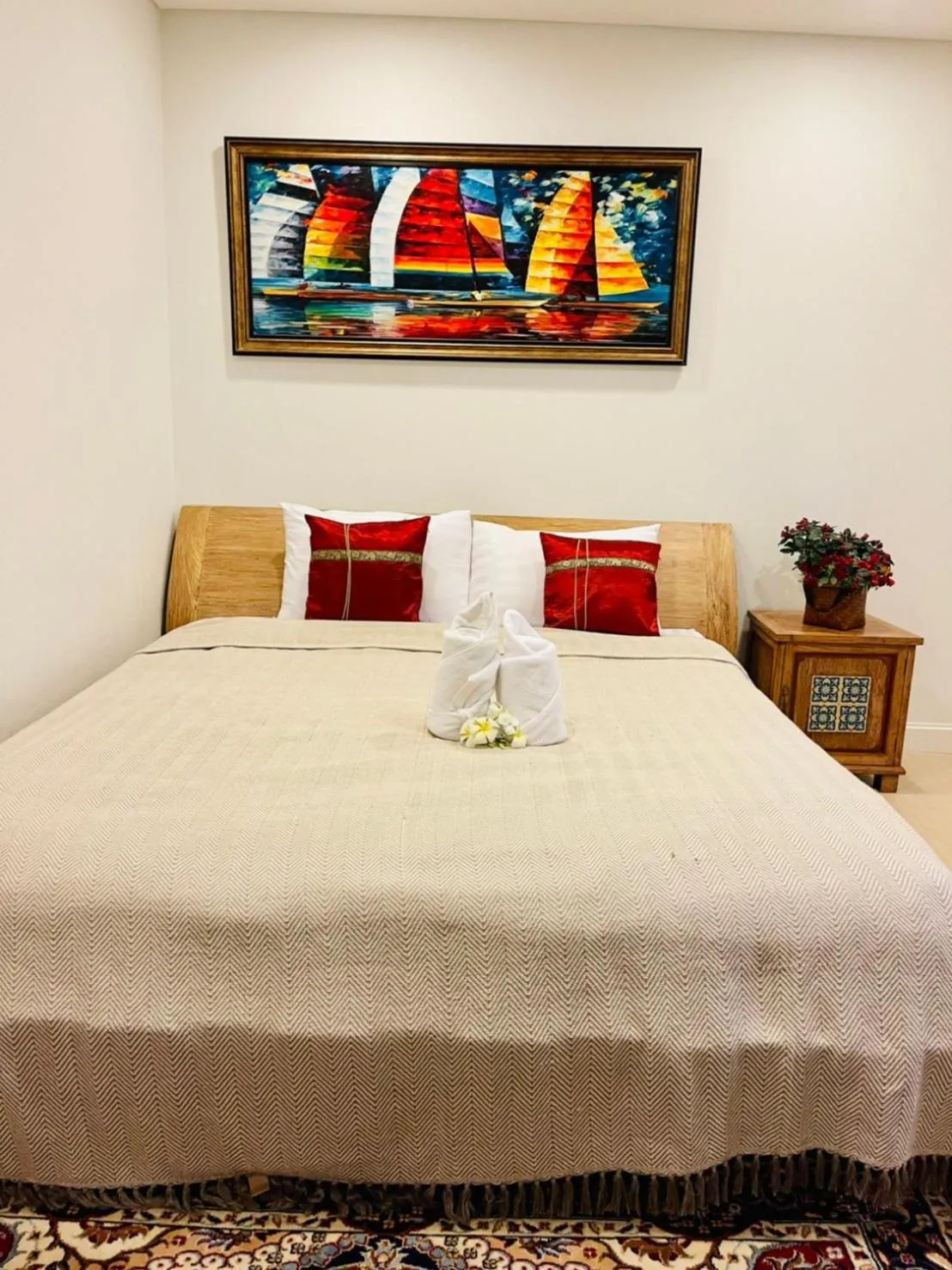 Bedroom, Bed in Baan Marakesh Hua Hin