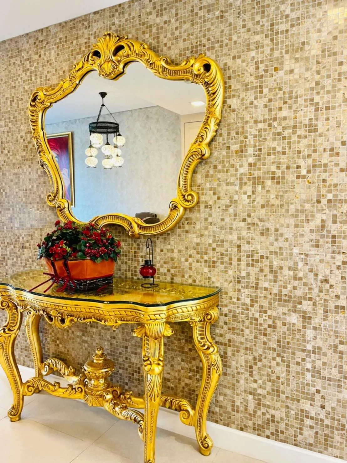 Living room in Baan Marakesh Hua Hin