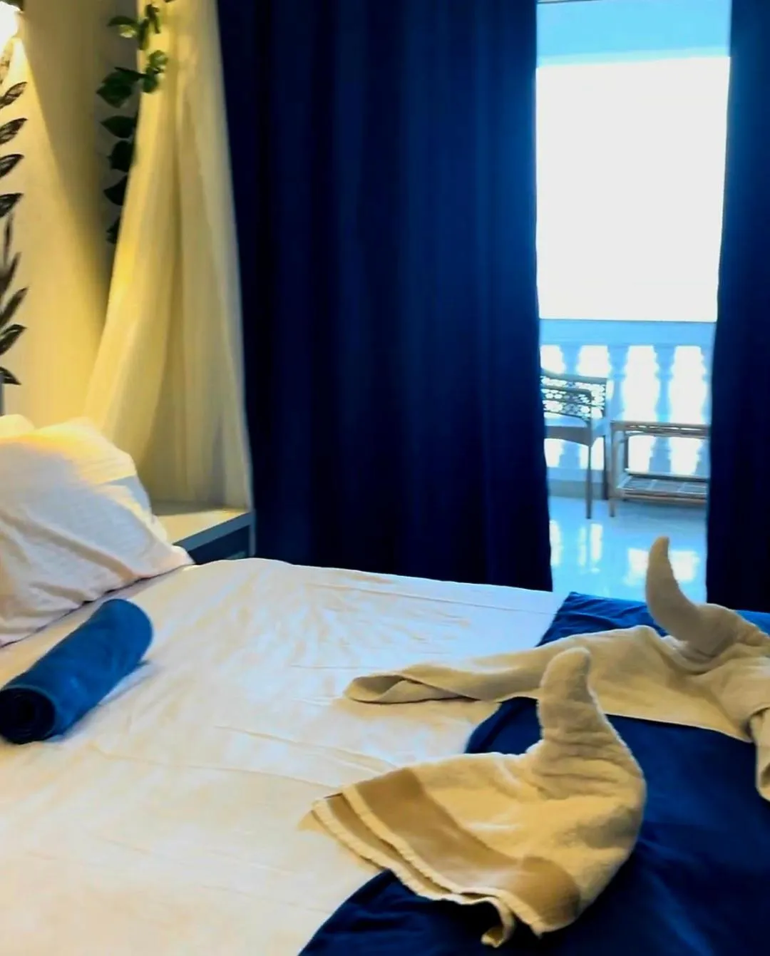 Bed in Lucky palace Dahab