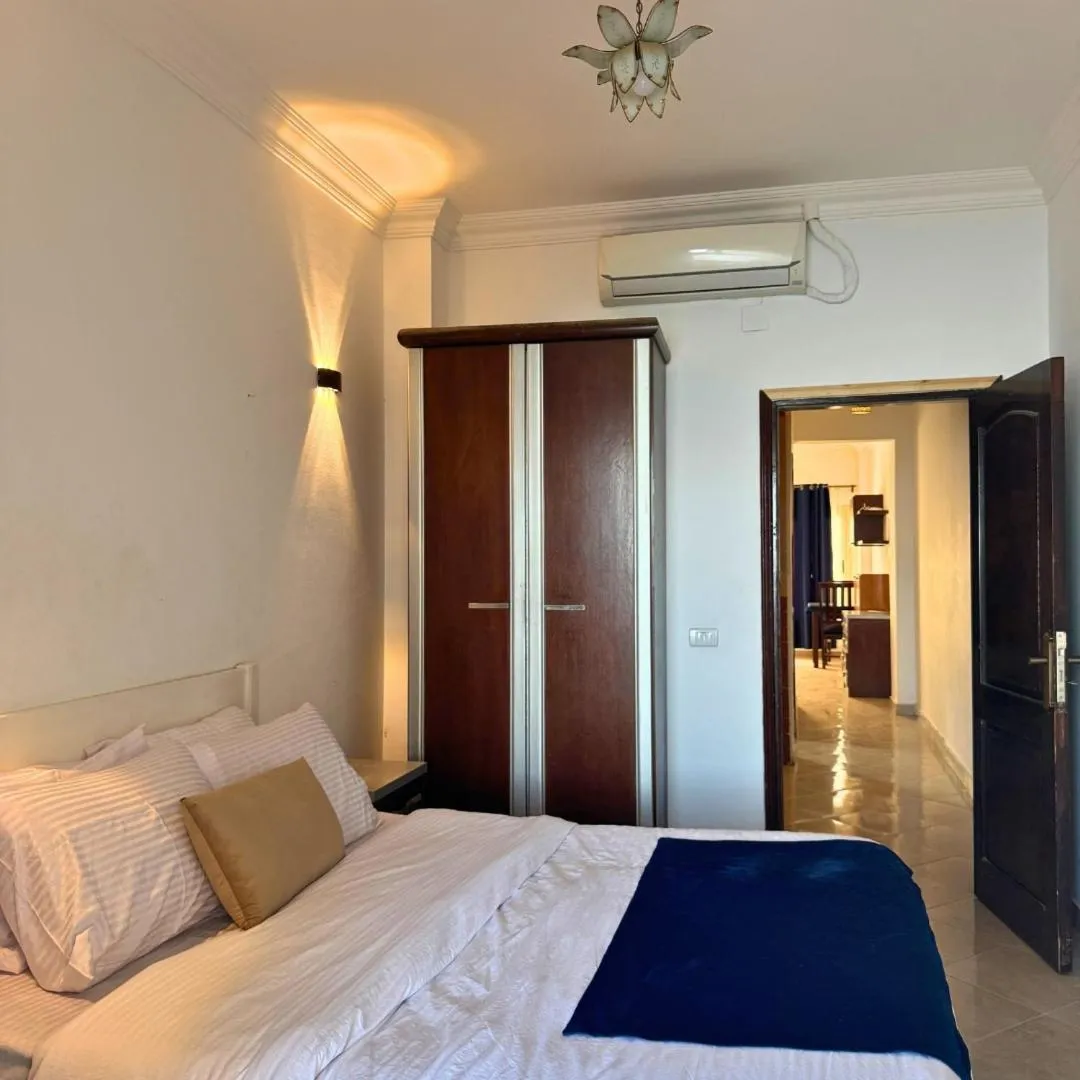 Bed in Lucky palace Dahab