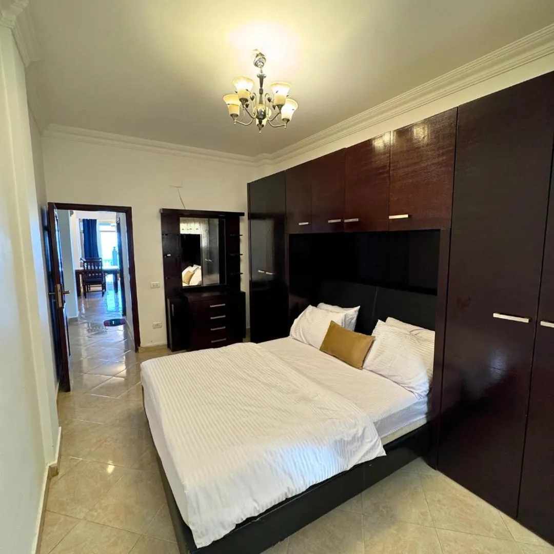 Bed in Lucky palace Dahab