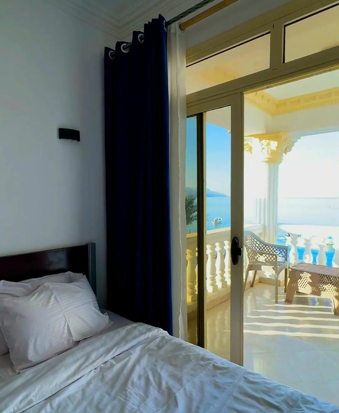 Bed in Lucky palace Dahab