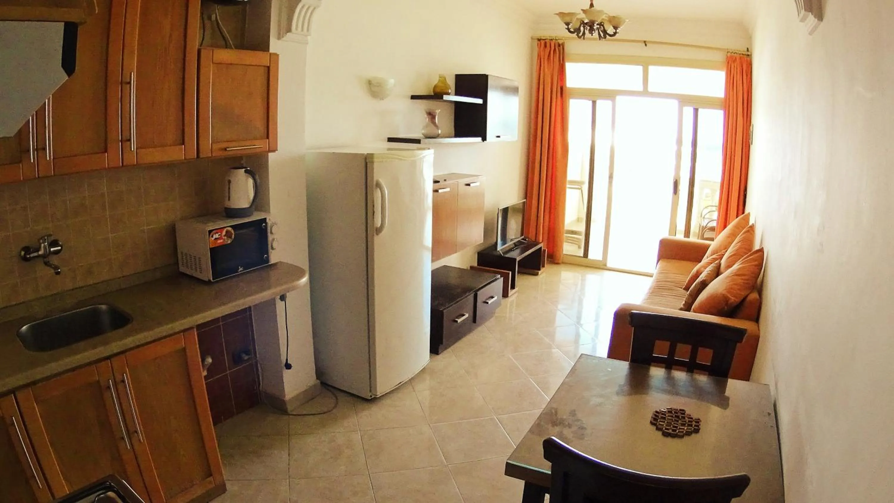 Kitchen or kitchenette in Lucky palace Dahab