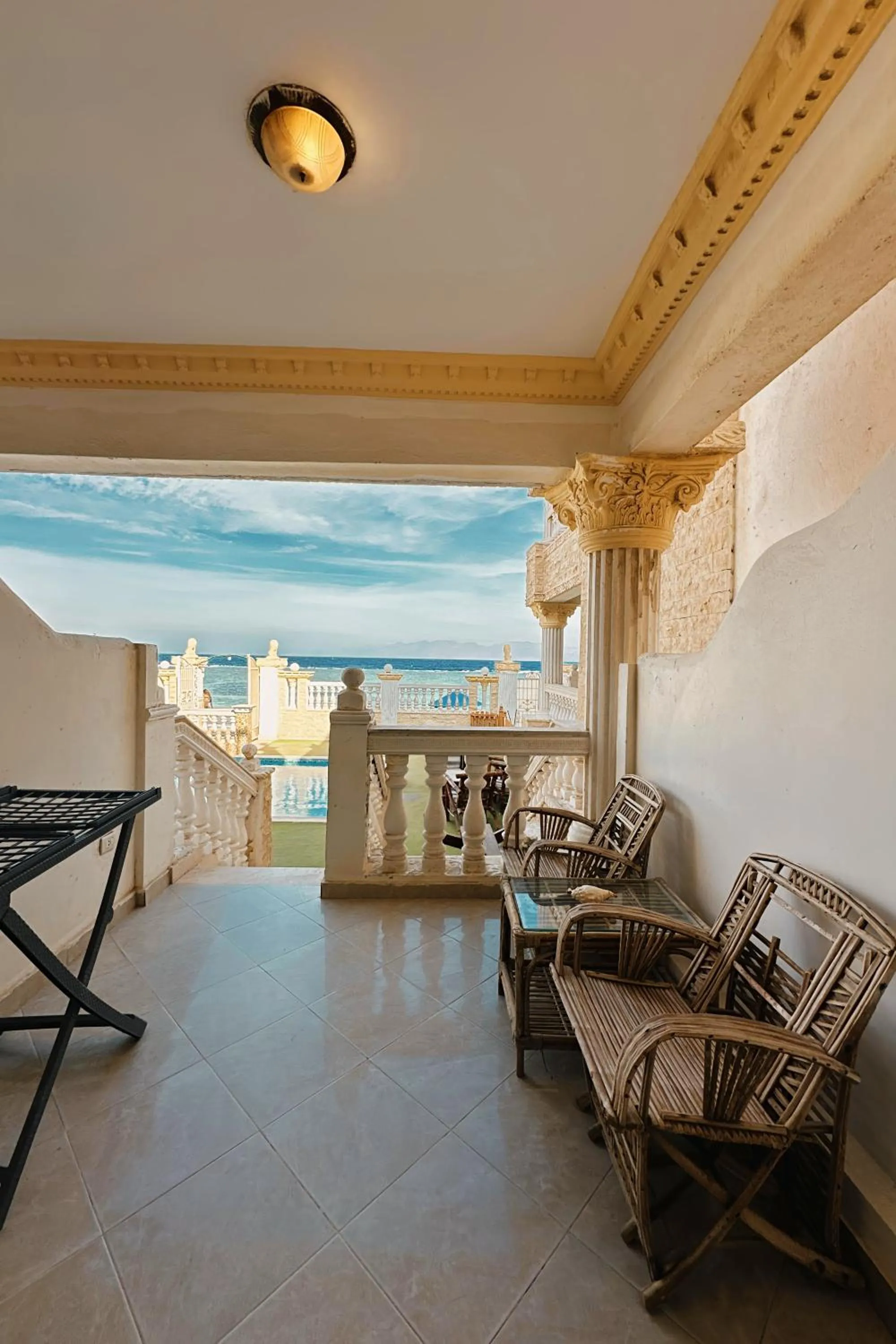 Balcony/Terrace in Lucky palace Dahab