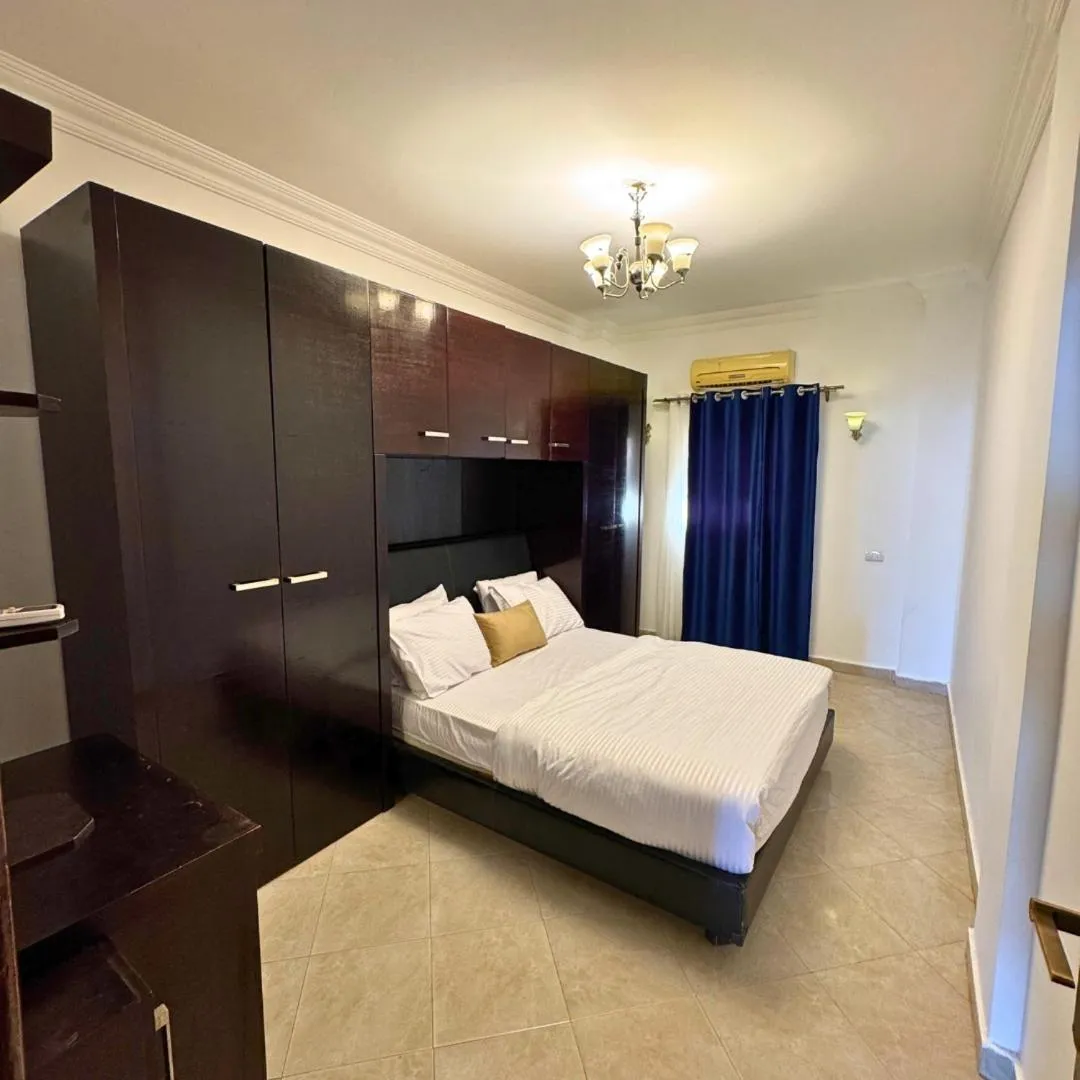 Bed in Lucky palace Dahab