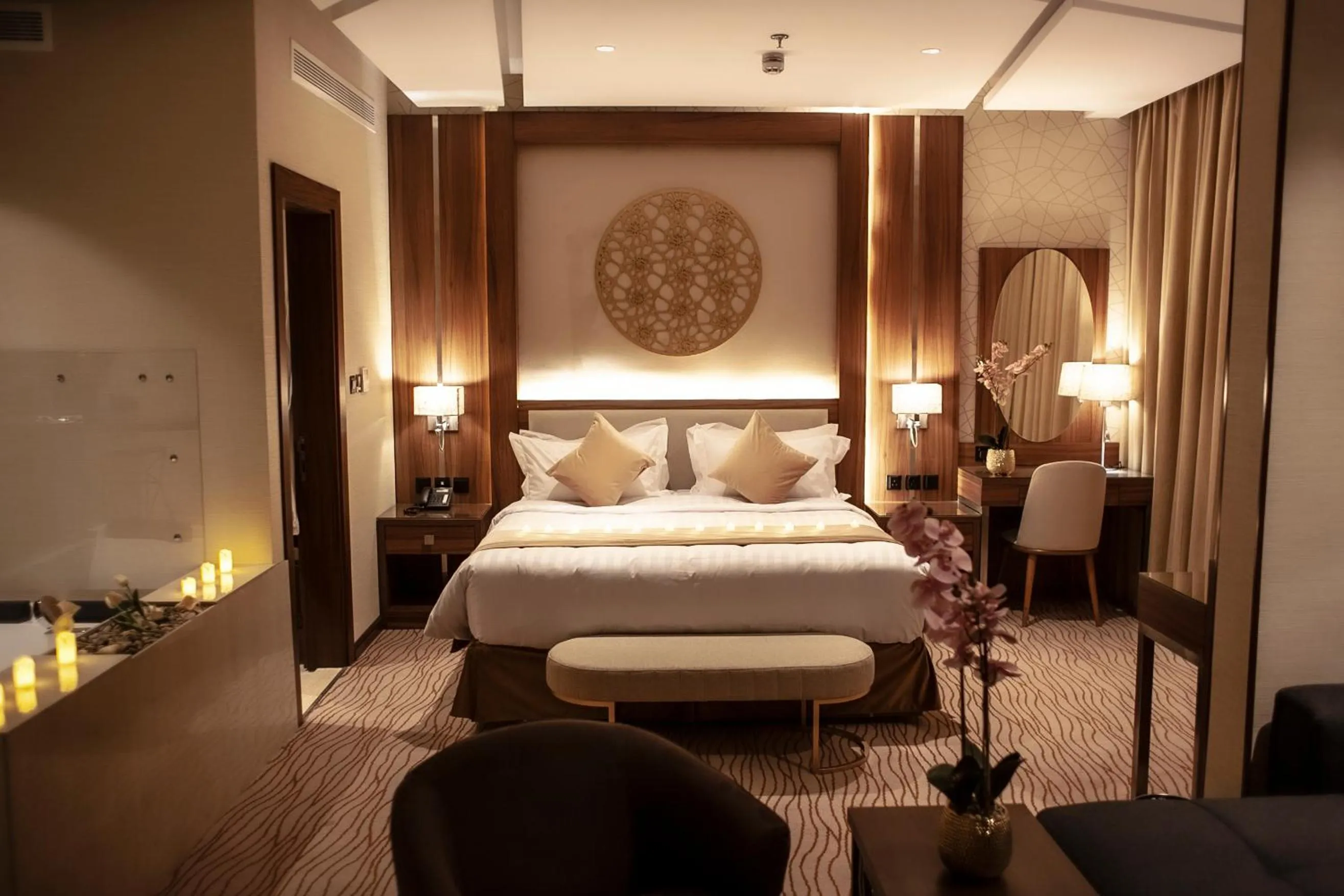 Bed in Rio Hotel Olaya