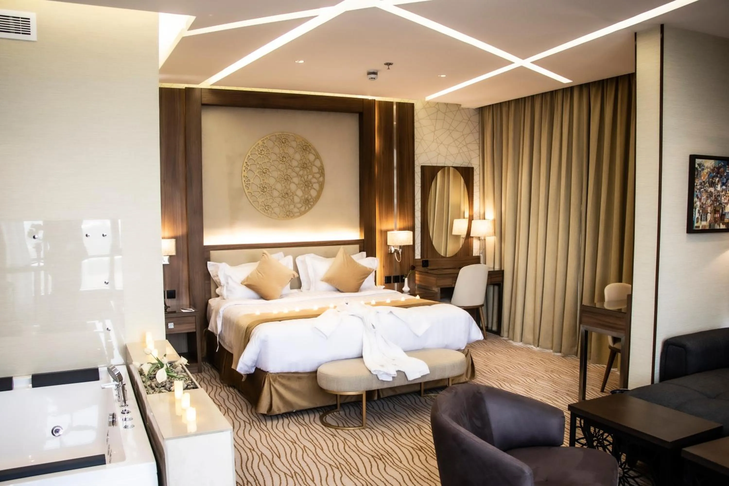 Bed in Rio Hotel Olaya