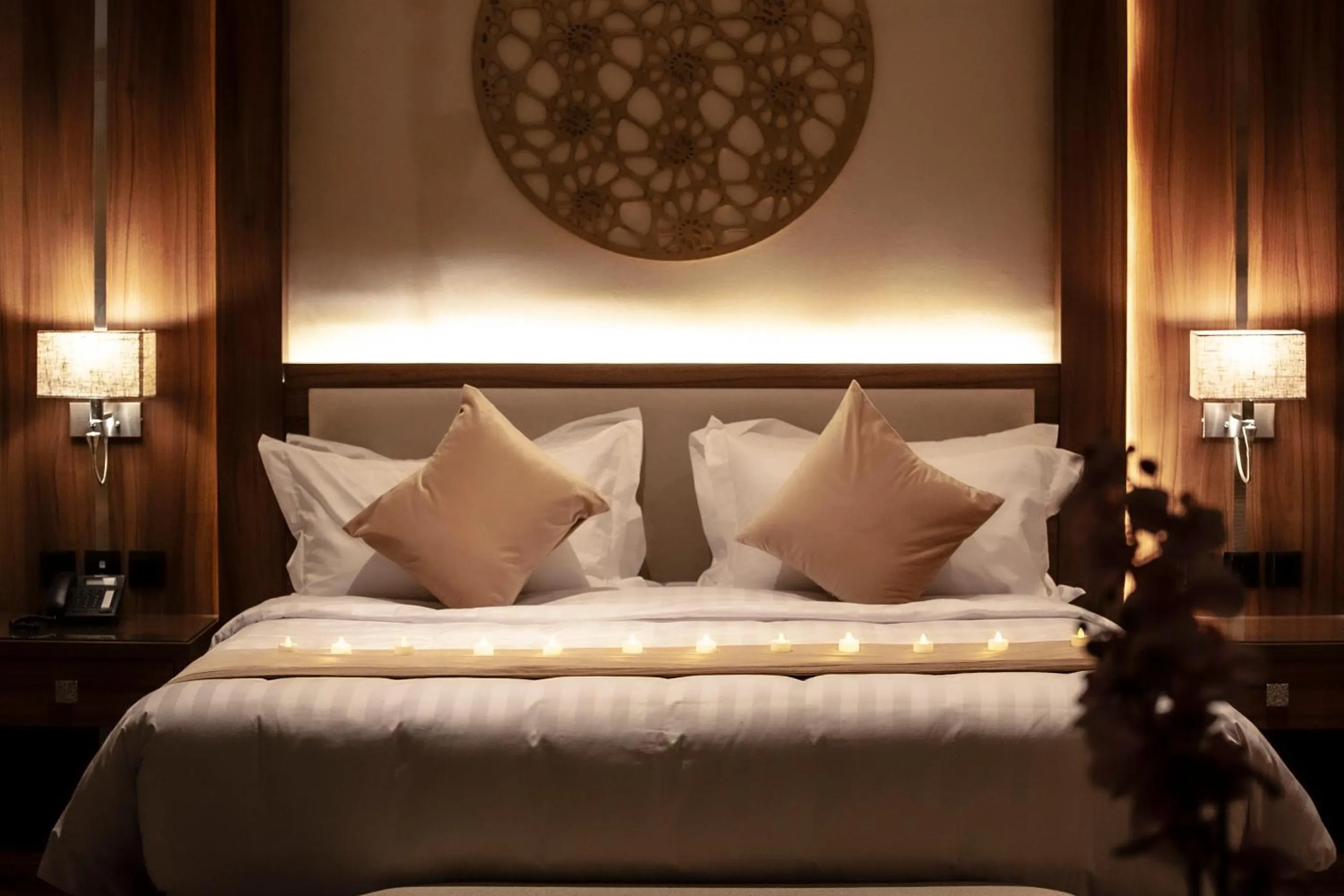 Bed in Rio Hotel Olaya