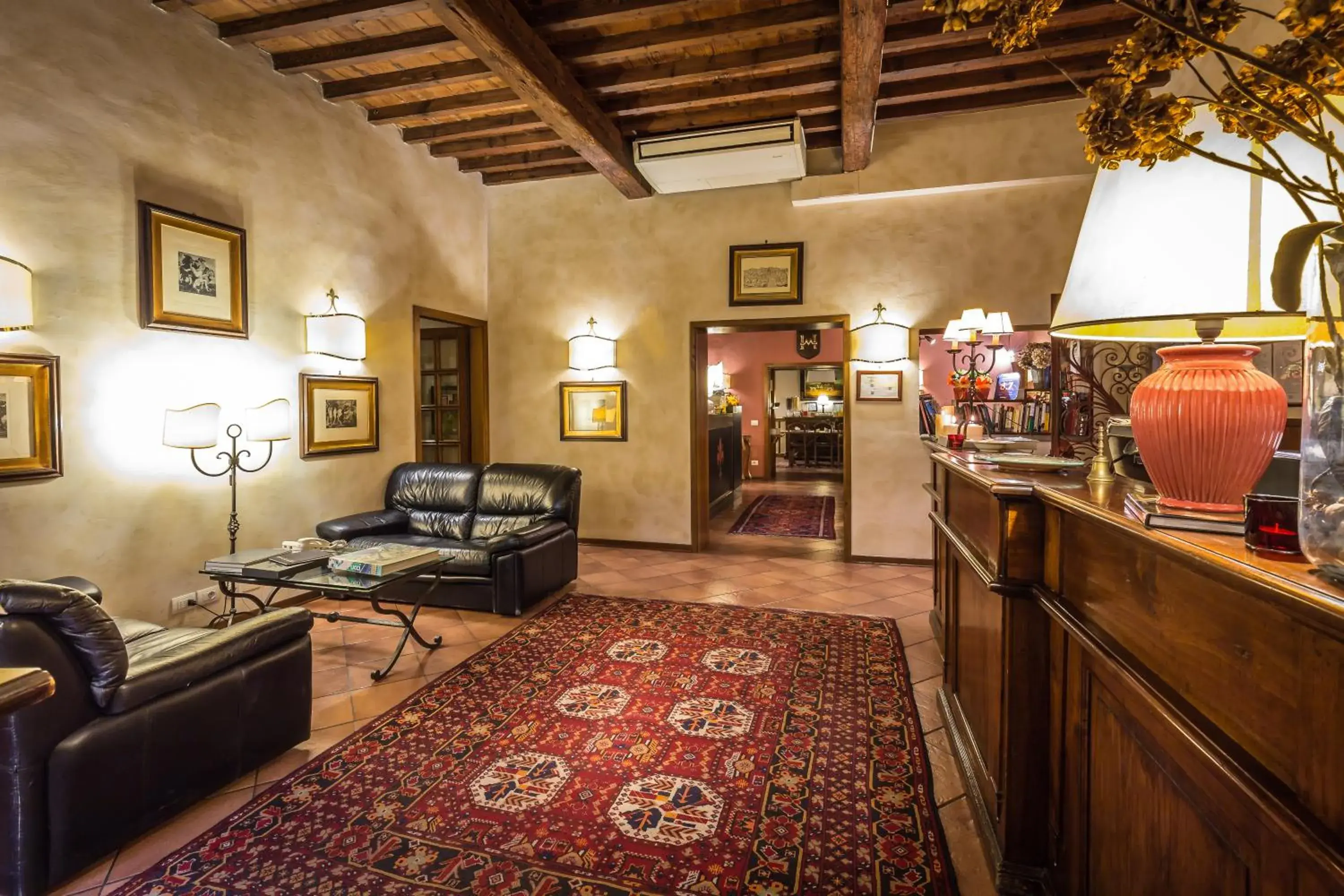 Lobby or reception in Hotel Mario's Lobby or reception in Hotel Mario's