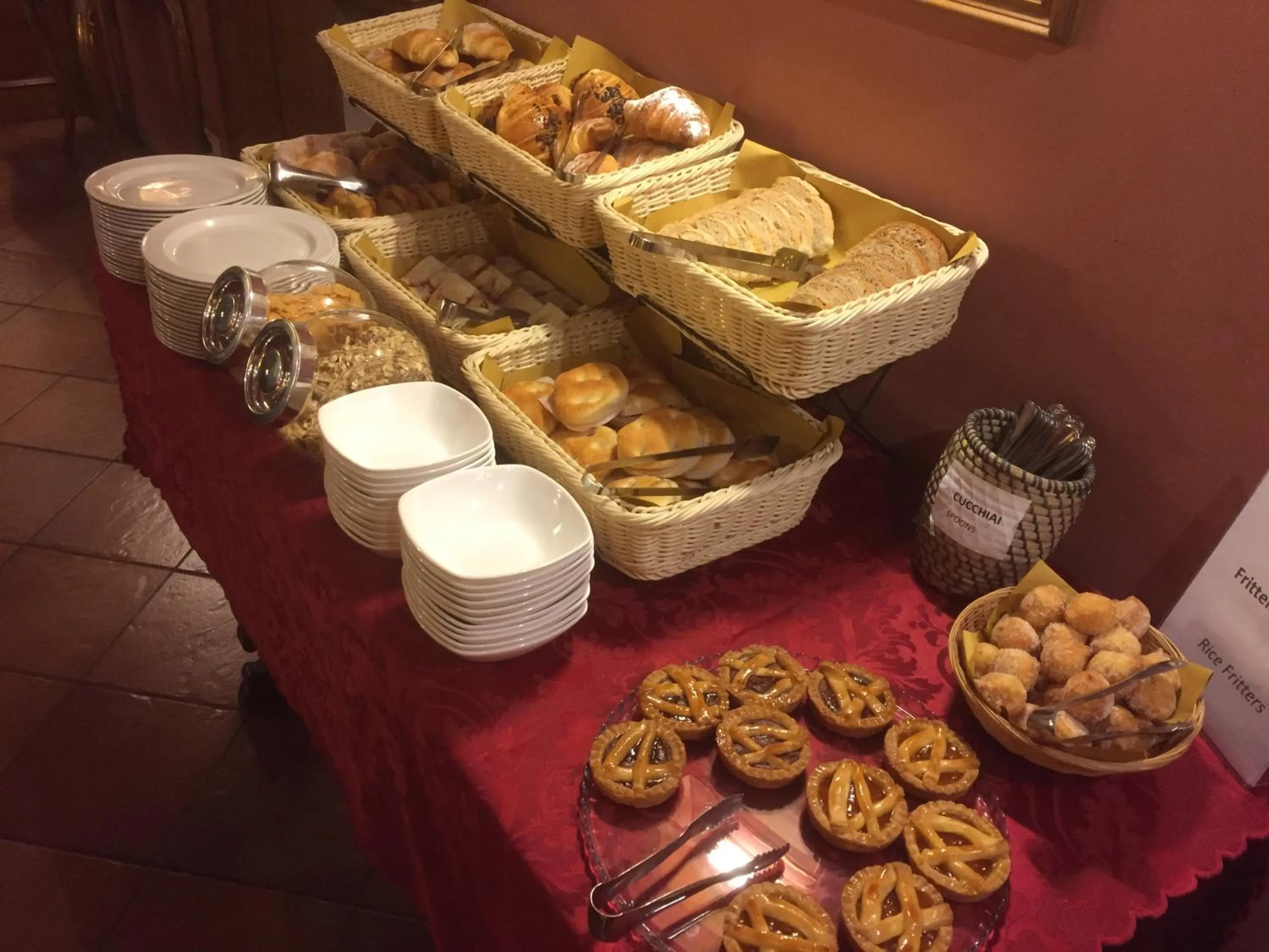 Buffet breakfast in Hotel Mario's