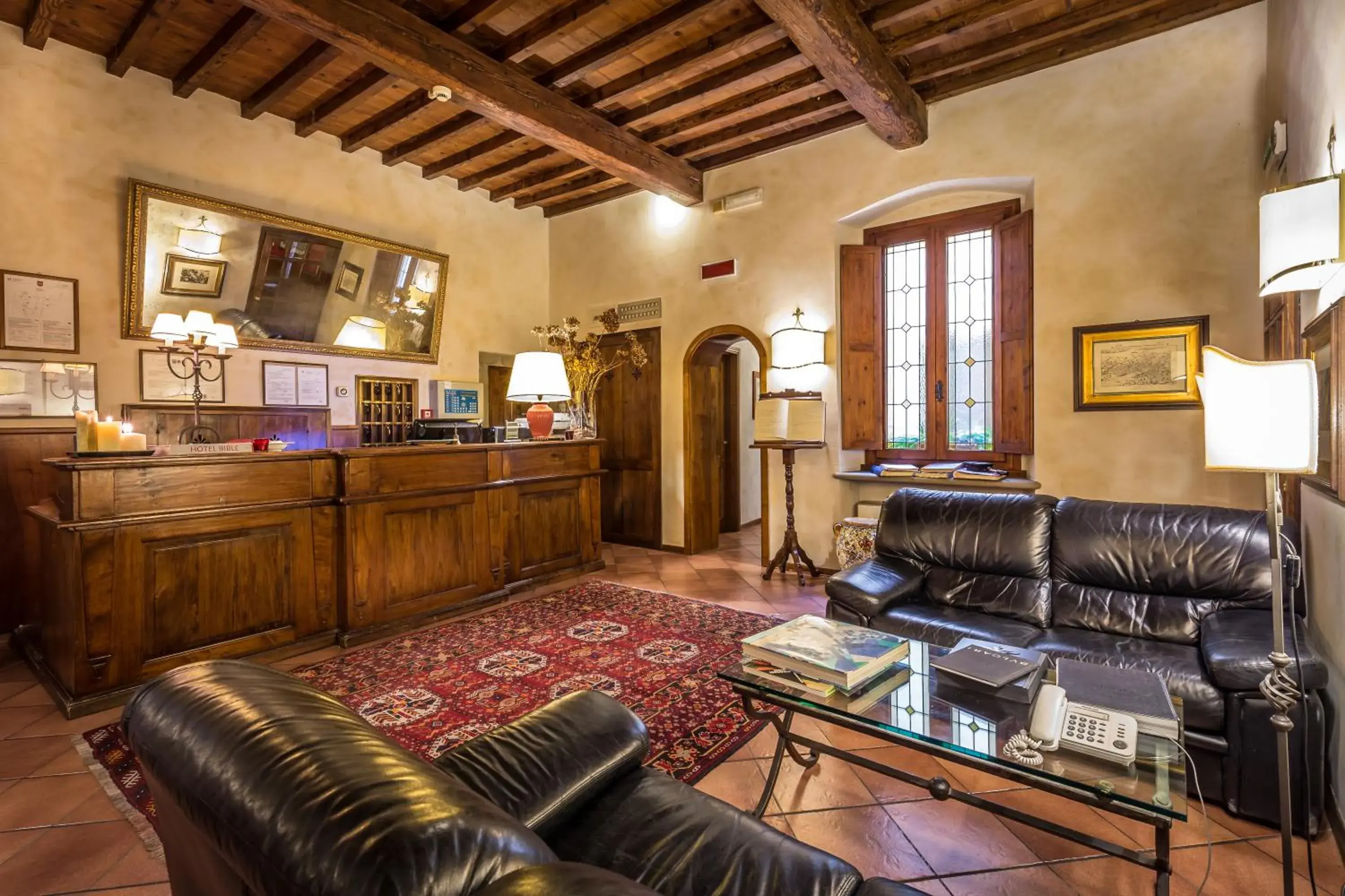 Lobby or reception in Hotel Mario's Lobby or reception in Hotel Mario's