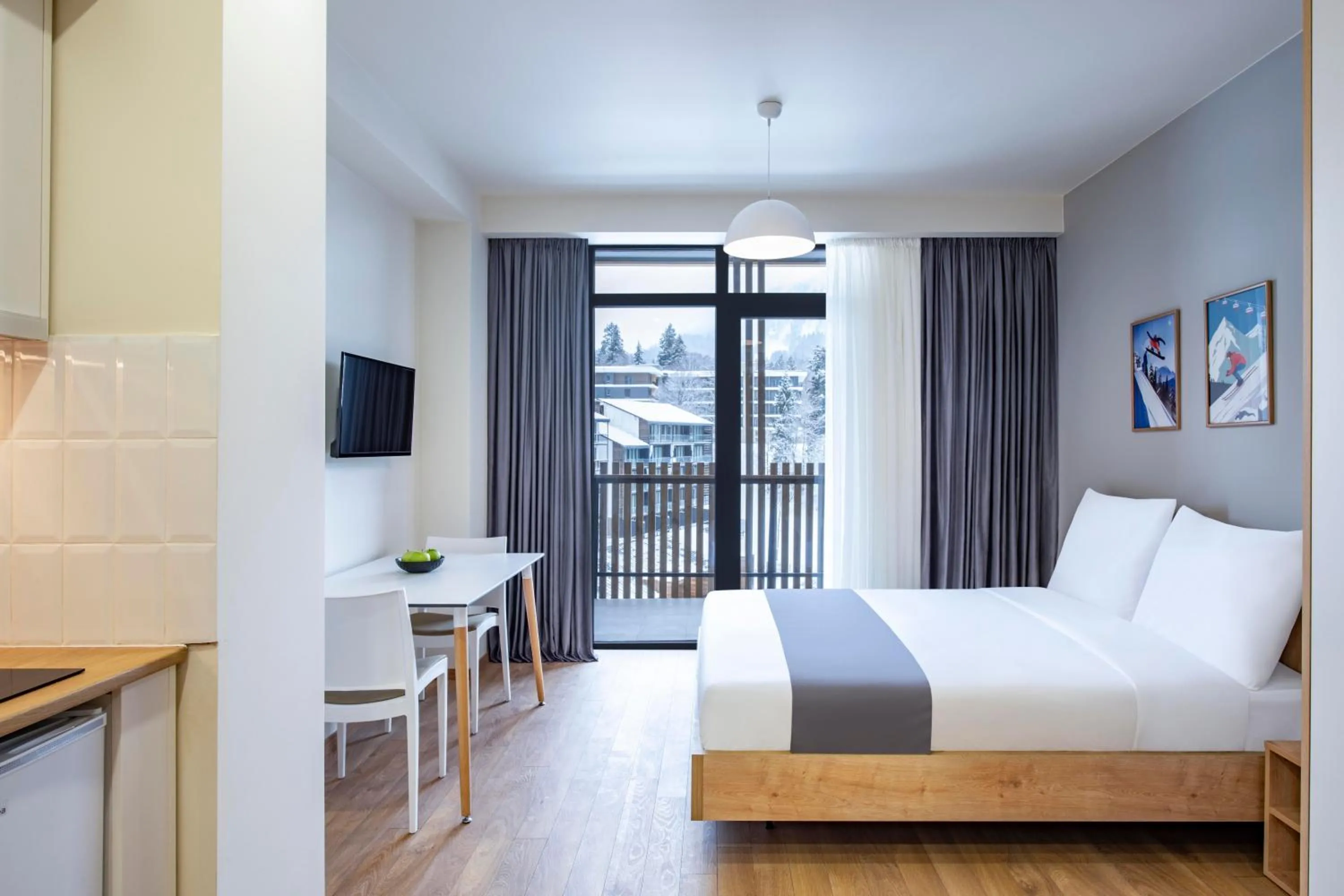 Deluxe Double Studio in Dialog Kokhta