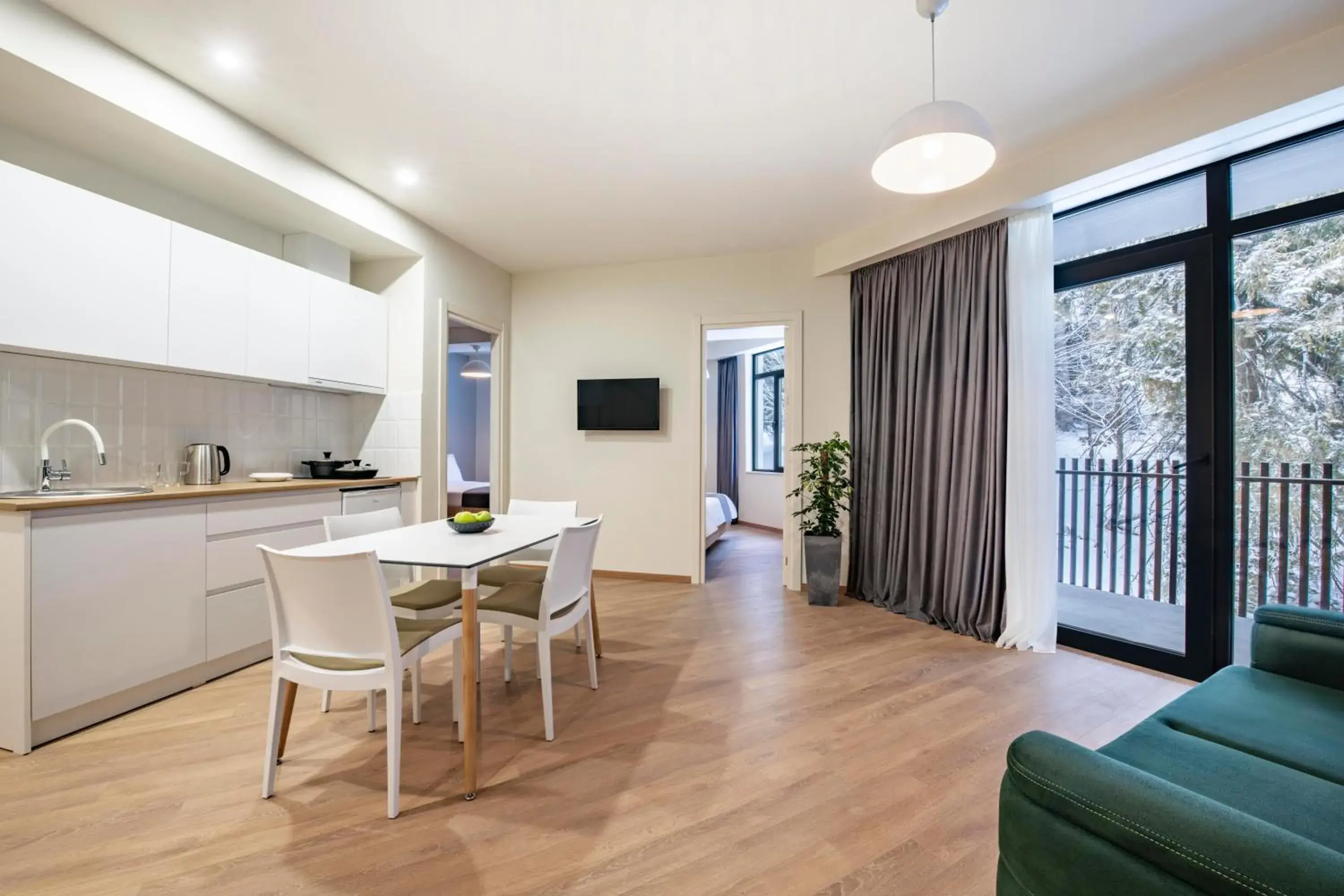 Bedroom in Dialog Kokhta Bedroom in Dialog Kokhta