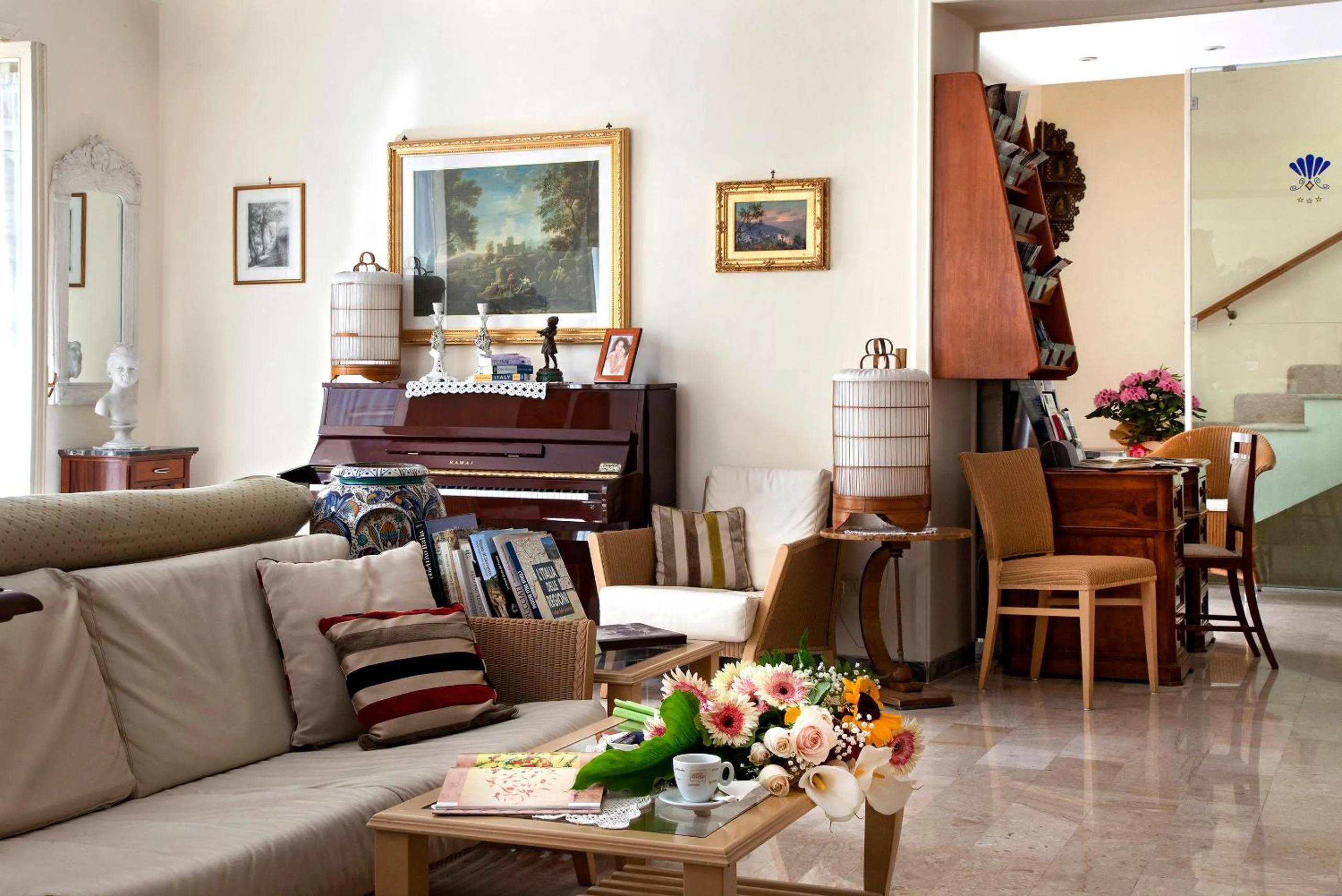 Lounge or bar in Hotel Del Corso