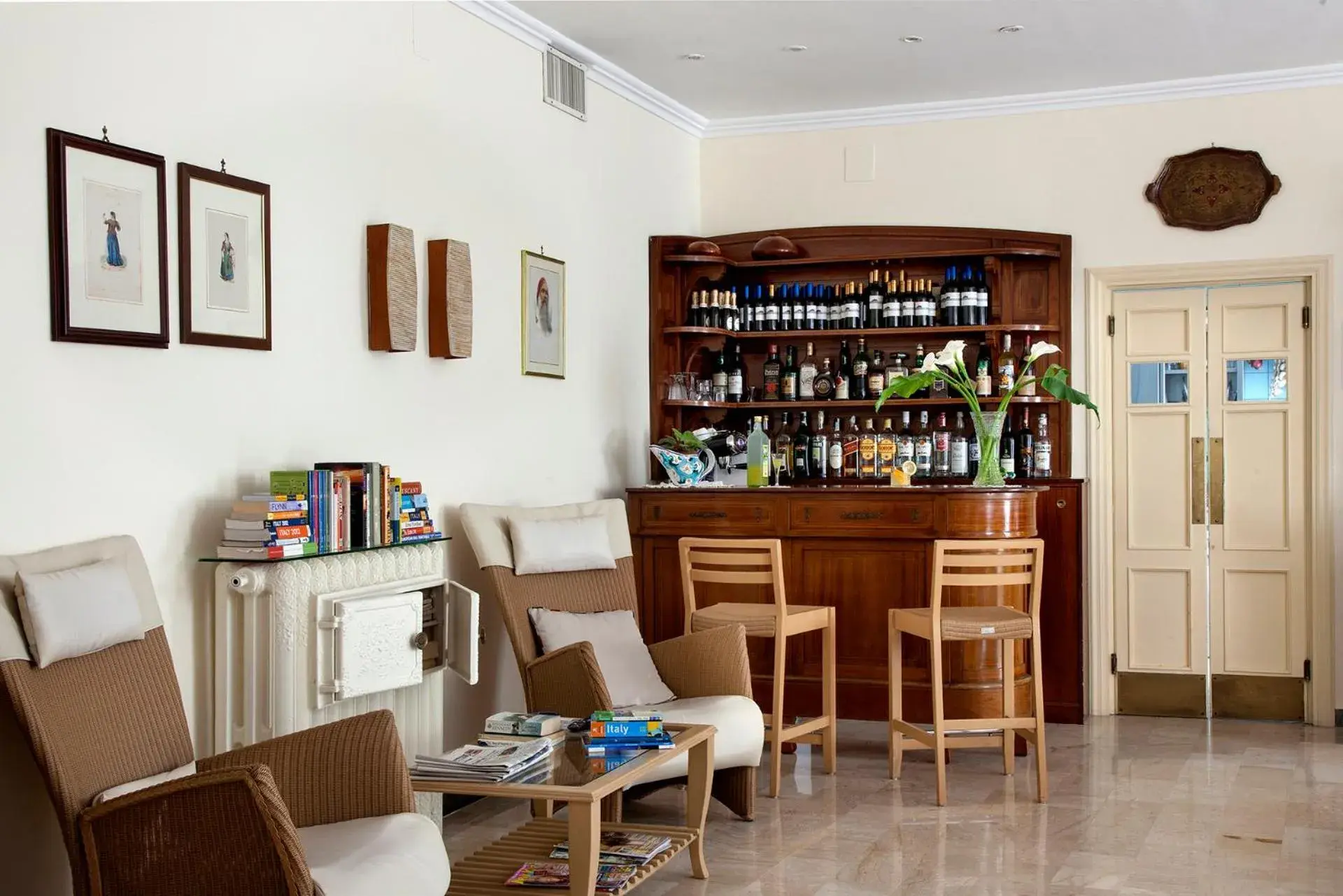 Lounge or bar in Hotel Del Corso Lounge or bar in Hotel Del Corso