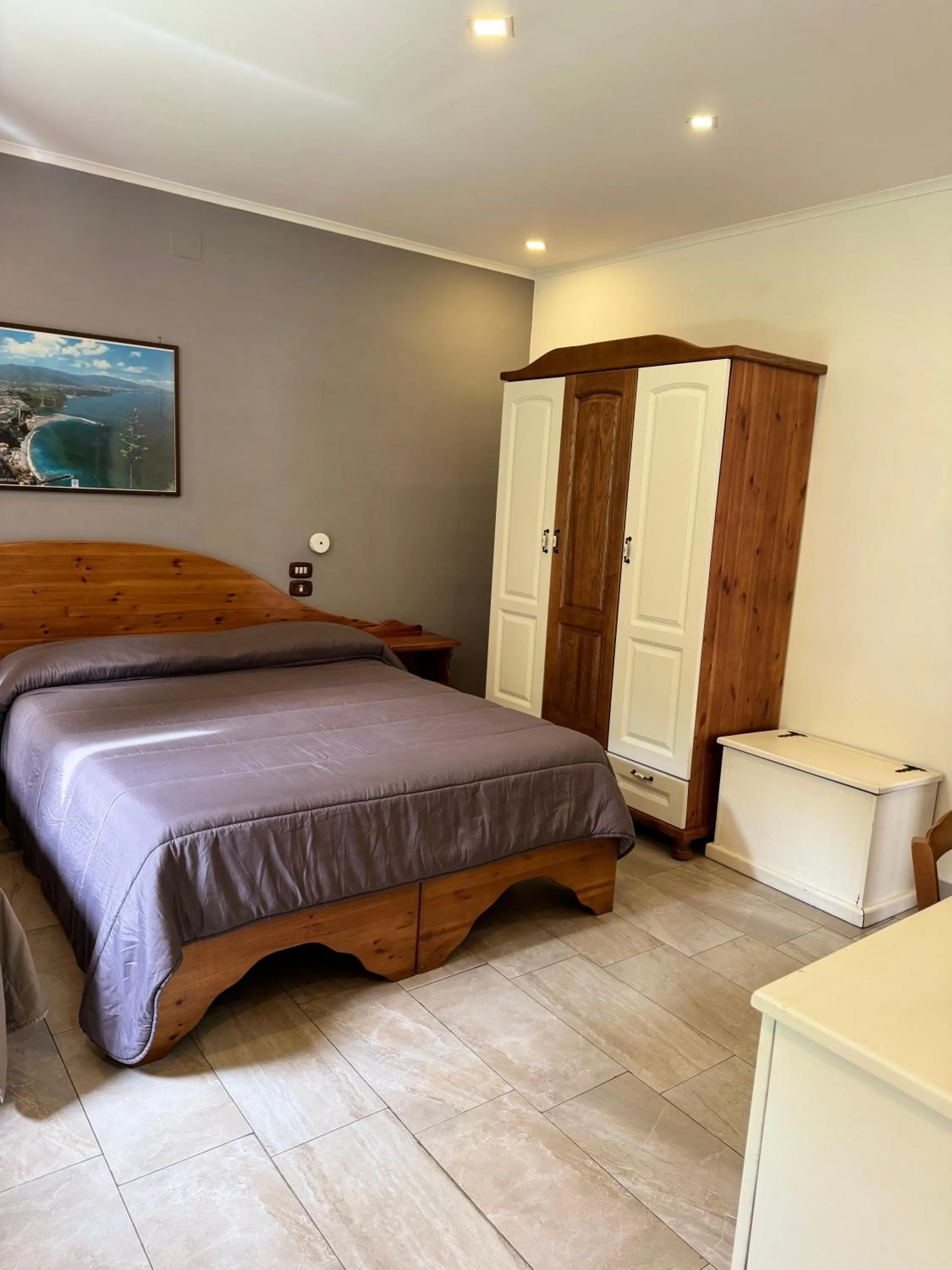 Bed in Hotel Federico II