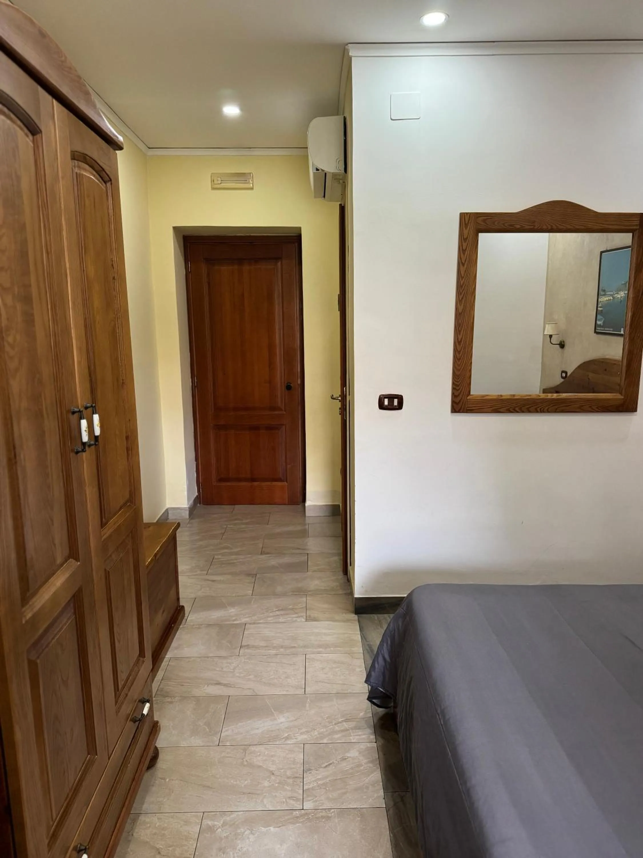 Bedroom, Bed in Hotel Federico II