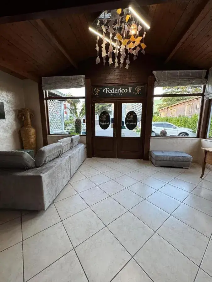 Lobby or reception in Hotel Federico II Lobby or reception in Hotel Federico II