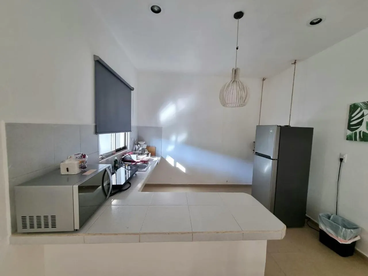 Kitchen or kitchenette in Casa aloha-Isla Holbox