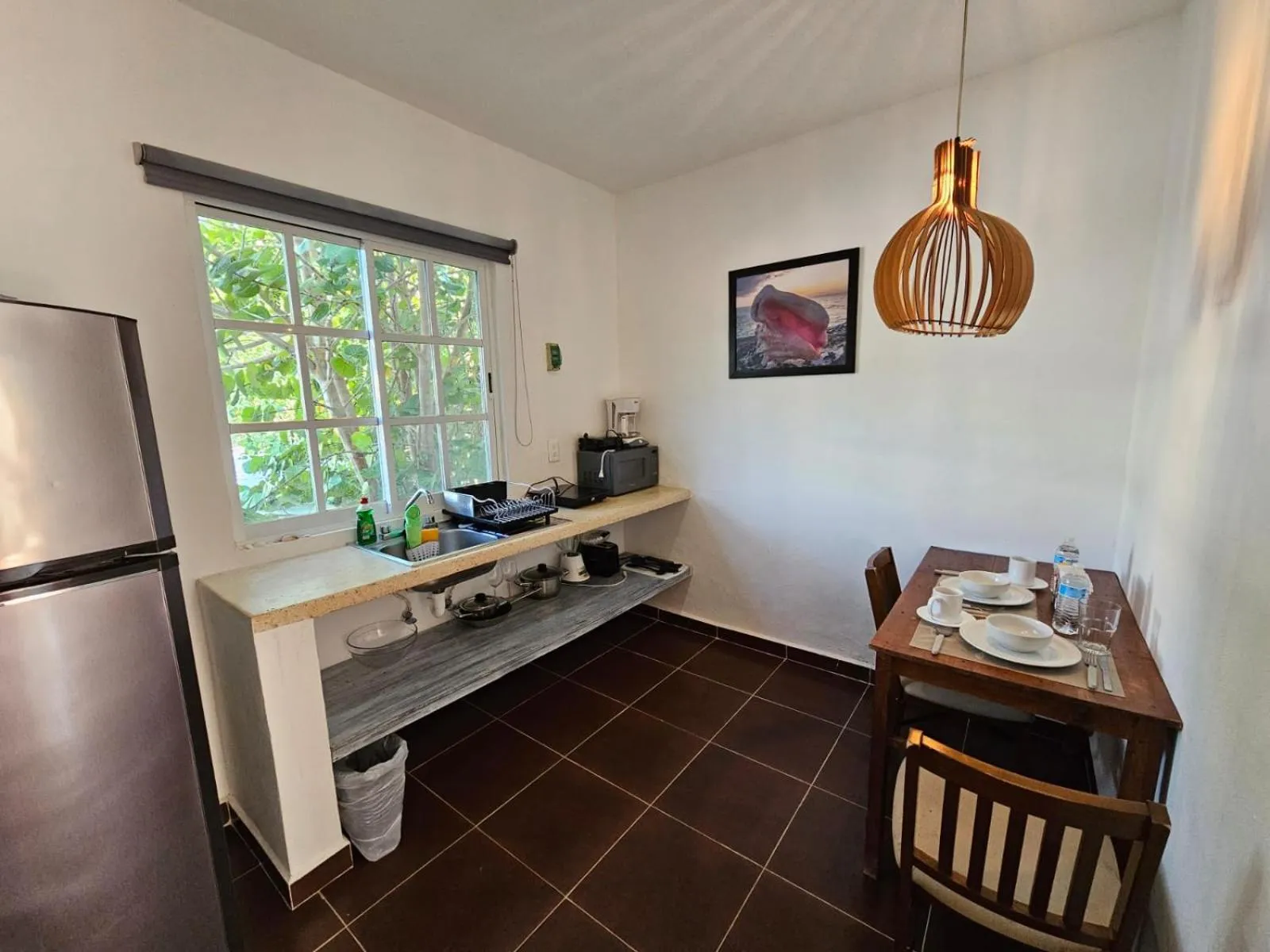 Decorative detail in Casa aloha-Isla Holbox