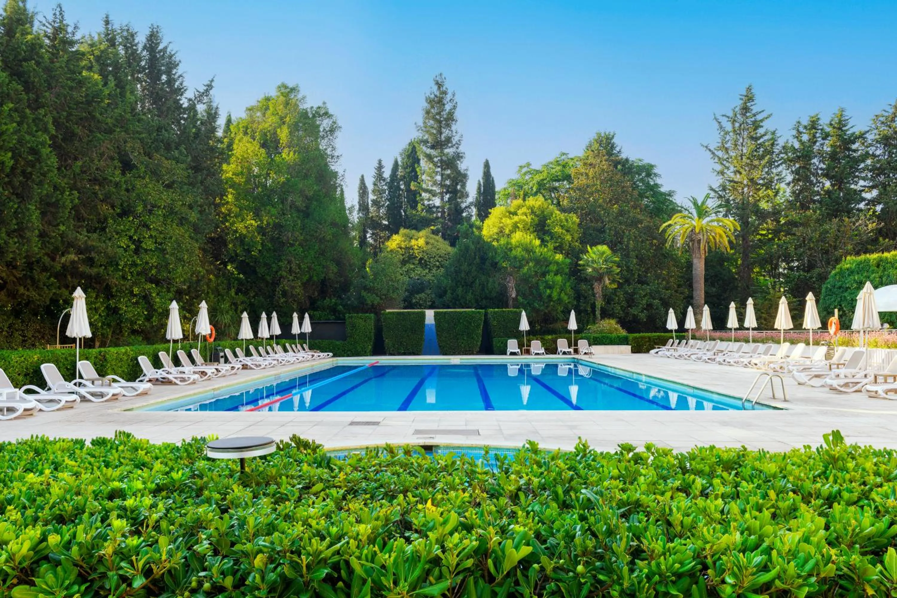 Swimming pool in Crowne Plaza Rome St. Peter's by IHG