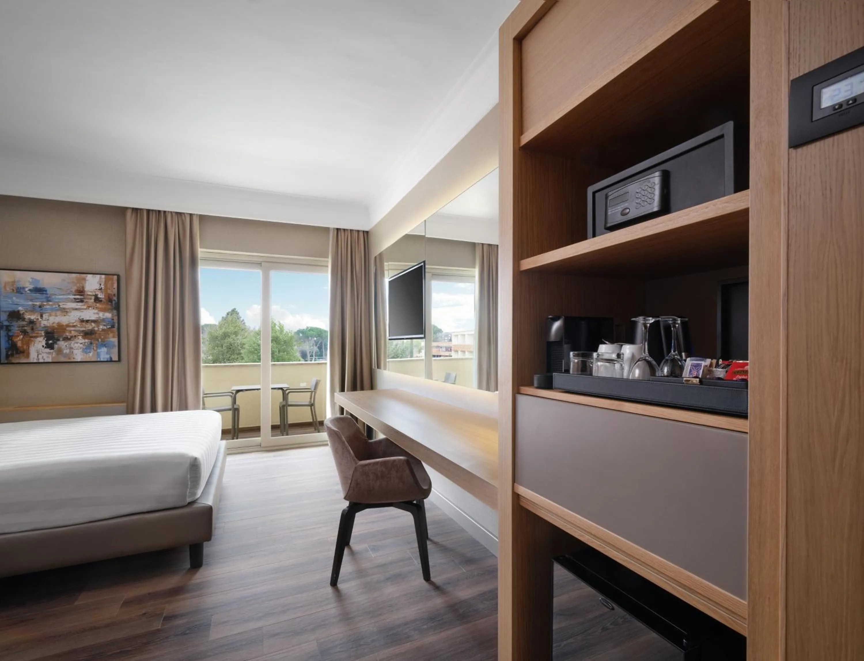 Photo of the whole room, Bed in Crowne Plaza Rome St. Peter's by IHG