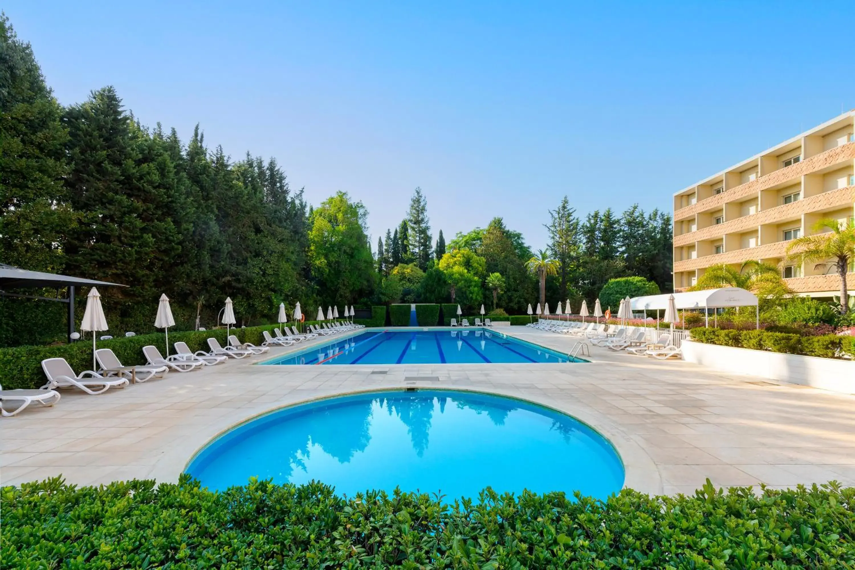 Swimming pool in Crowne Plaza Rome St. Peter's by IHG Swimming pool in Crowne Plaza Rome St. Peter's by IHG