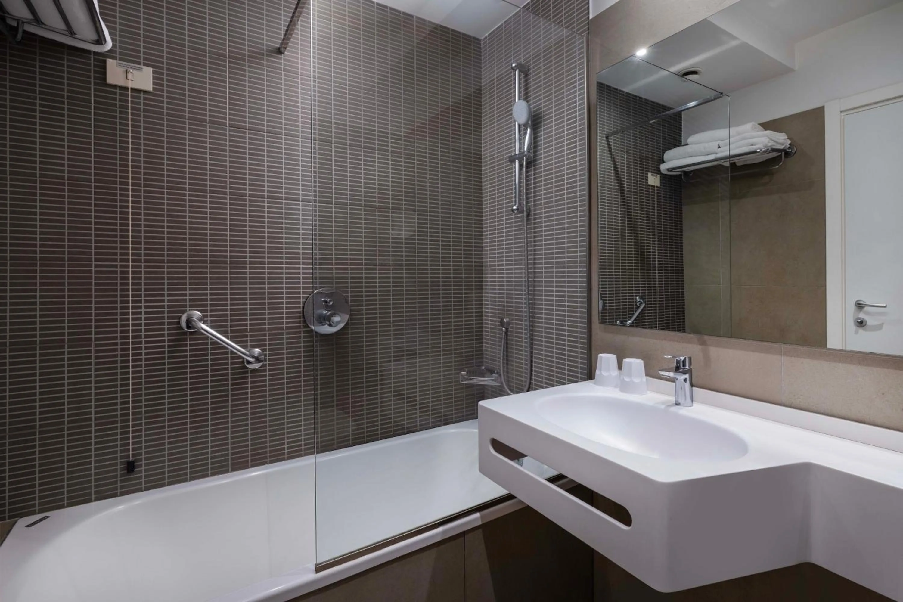 Bathroom in Crowne Plaza Rome St. Peter's by IHG