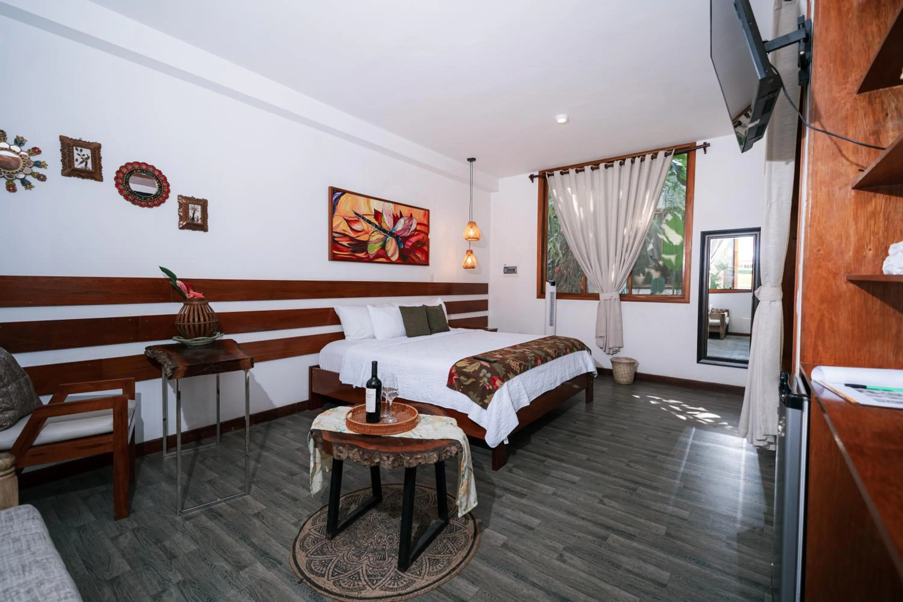 Bed in Villa Lu Amazon Ecolodge