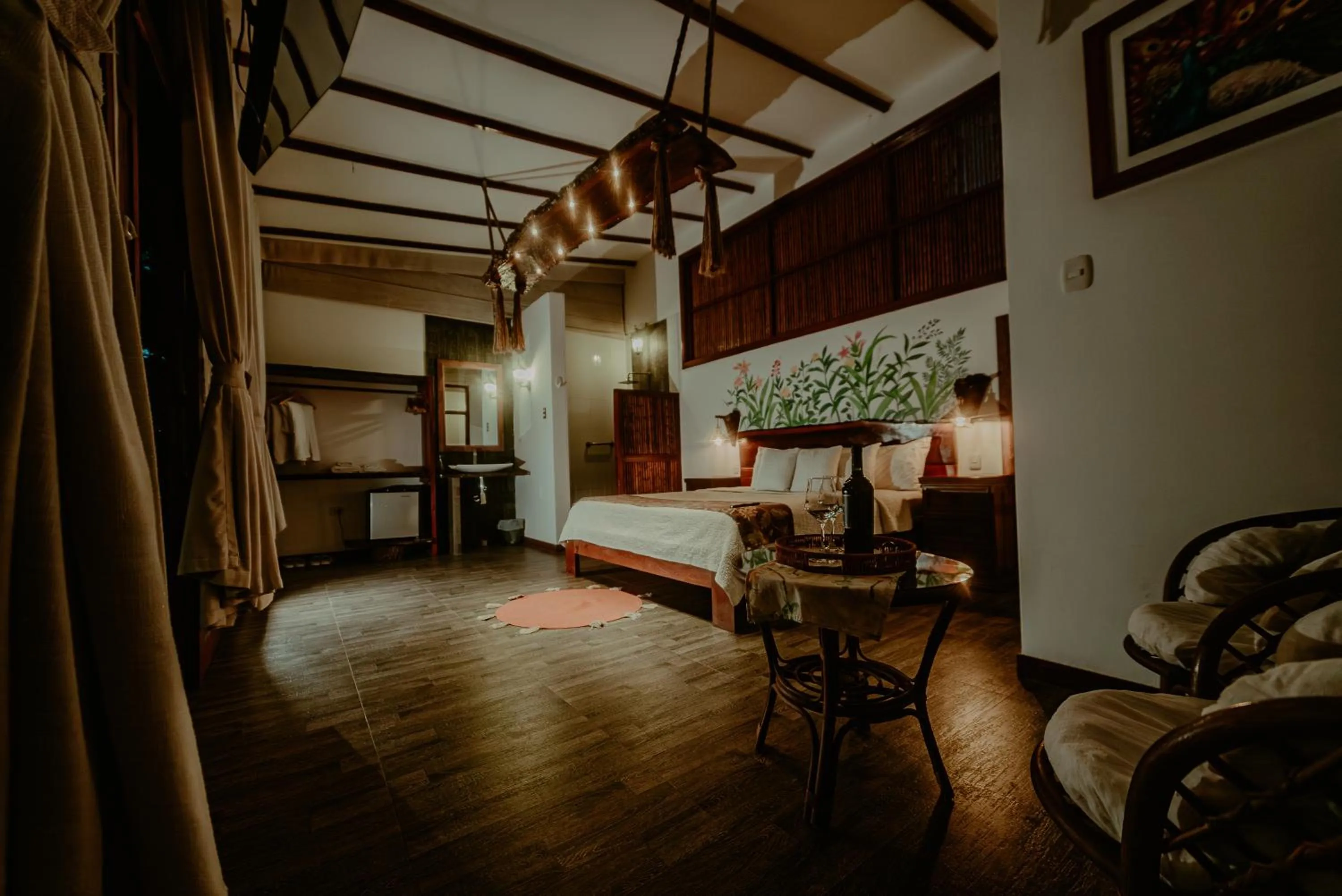 Bedroom in Villa Lu Amazon Ecolodge