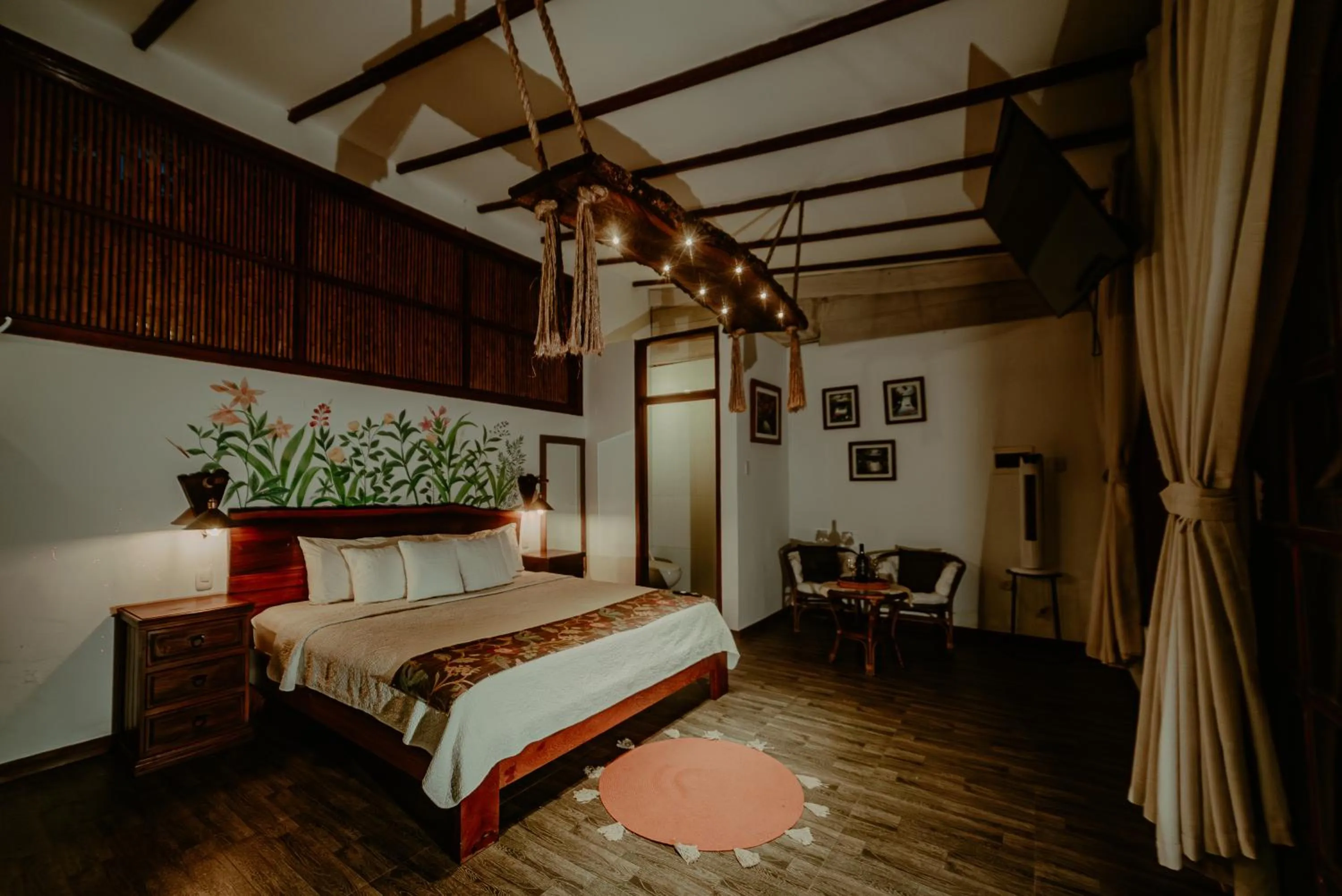 Bedroom, Bed in Villa Lu Amazon Ecolodge