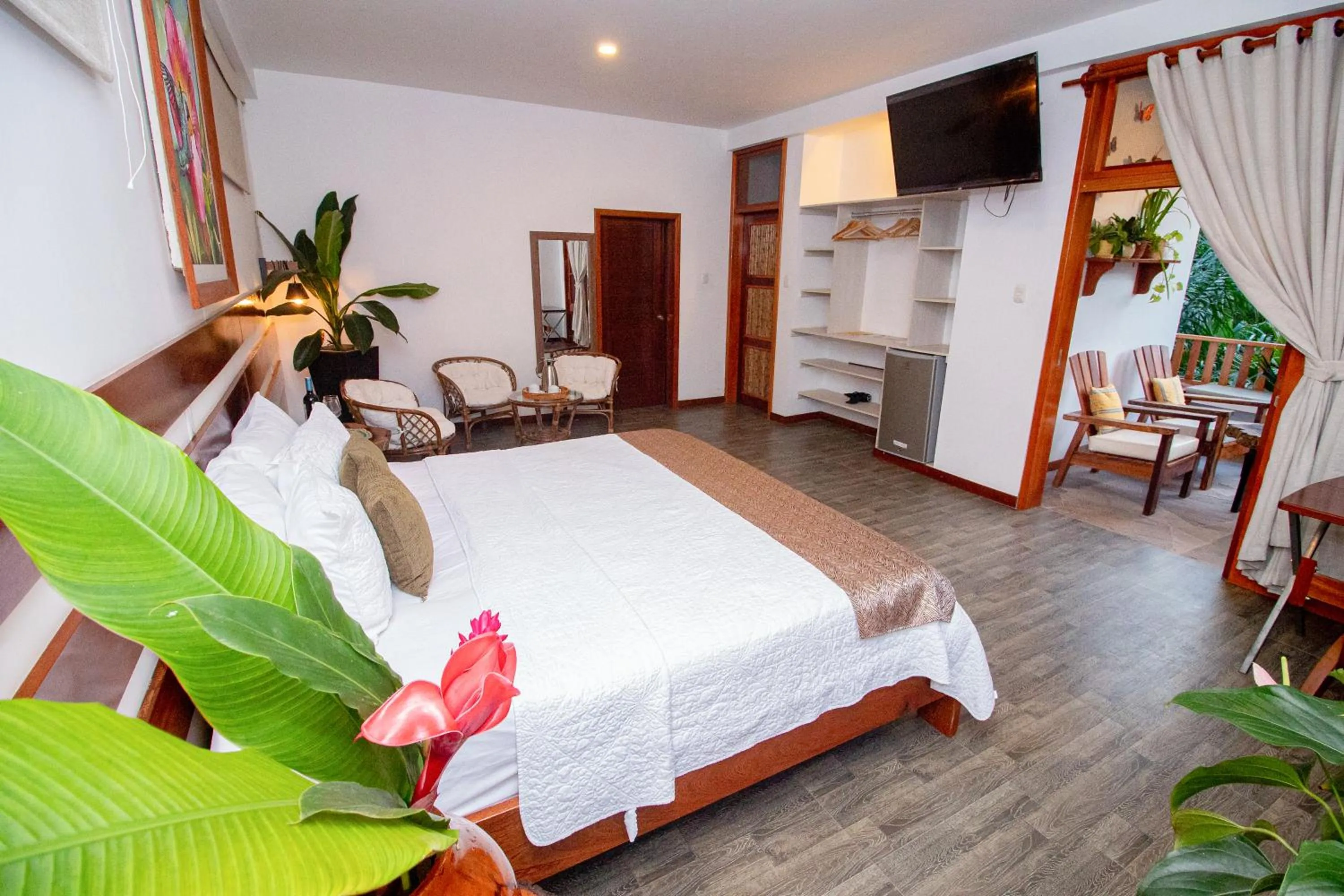 TV and multimedia, Bed in Villa Lu Amazon Ecolodge