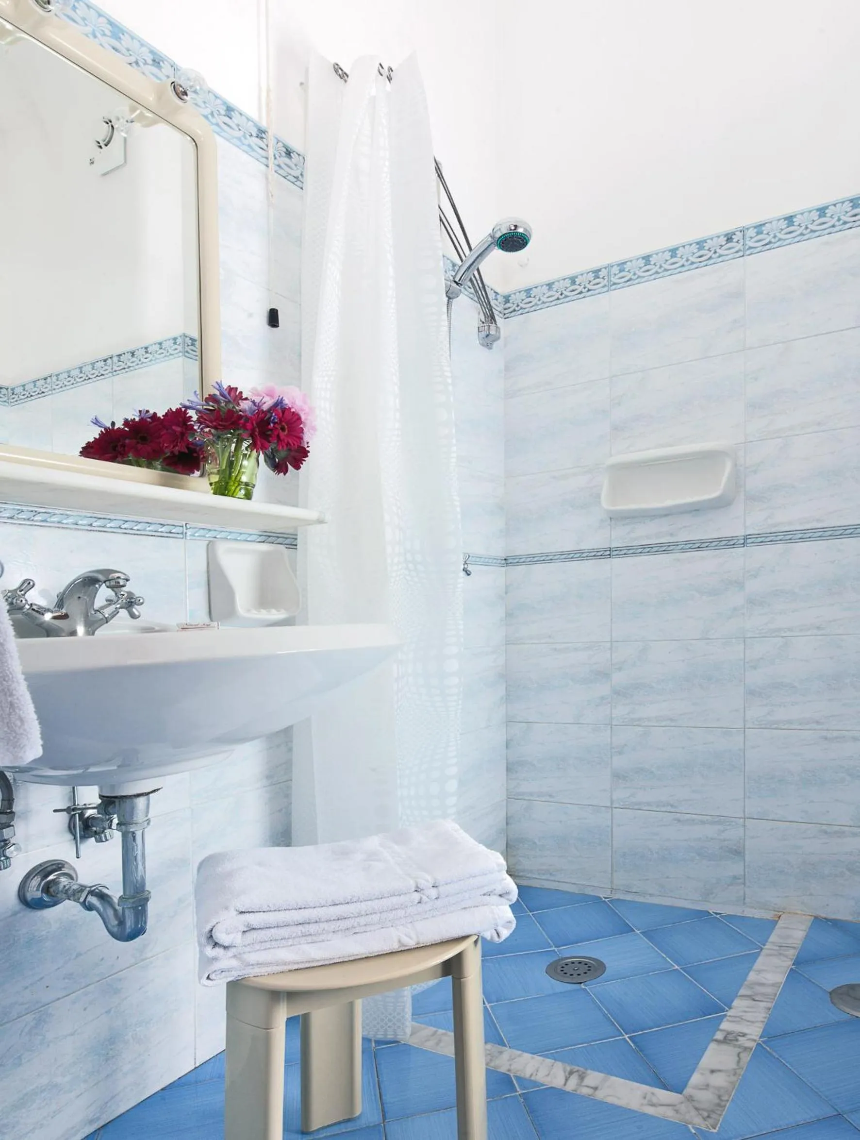 Bathroom in Hotel Pupetto