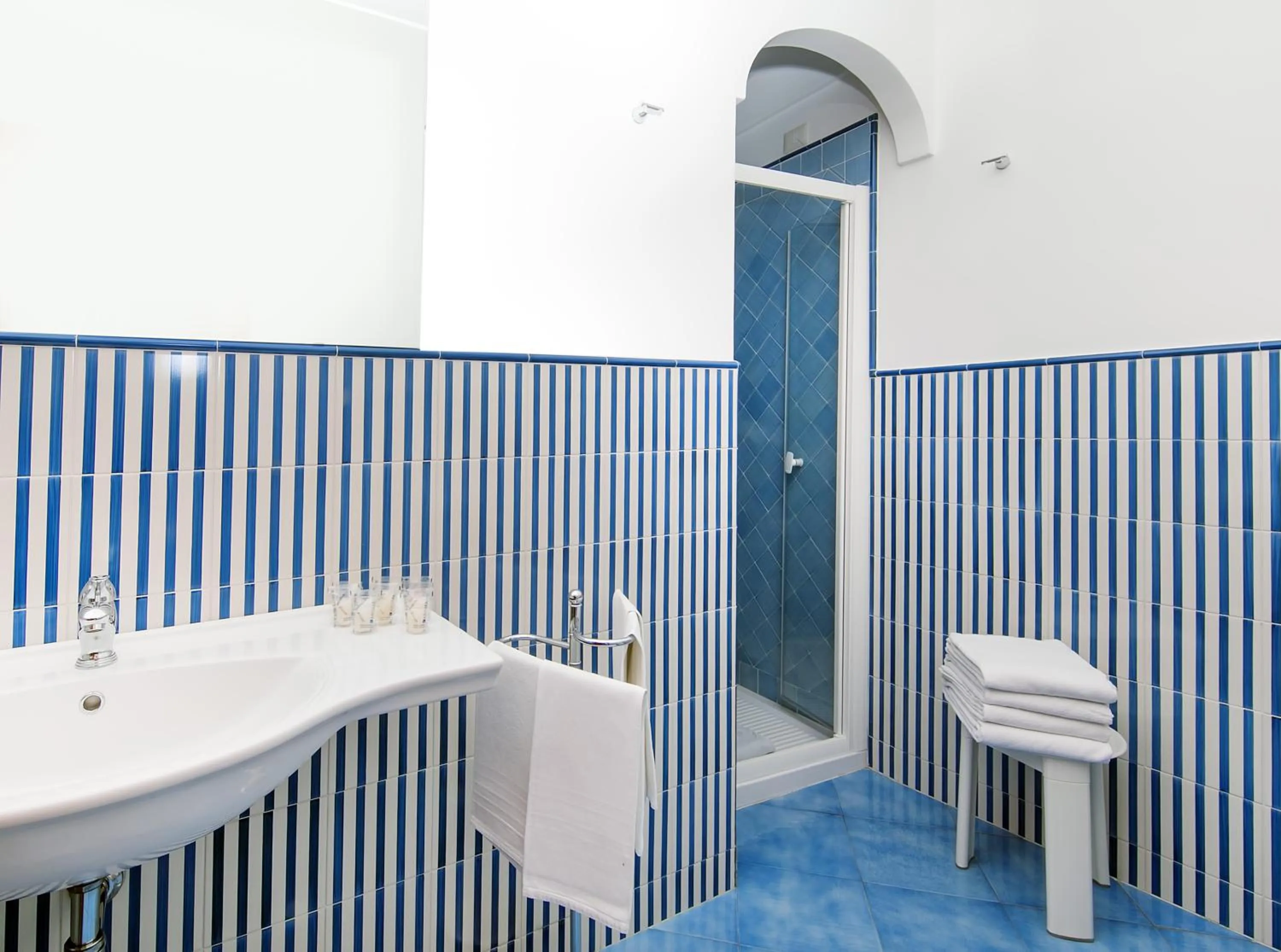 Bathroom in Hotel Pupetto
