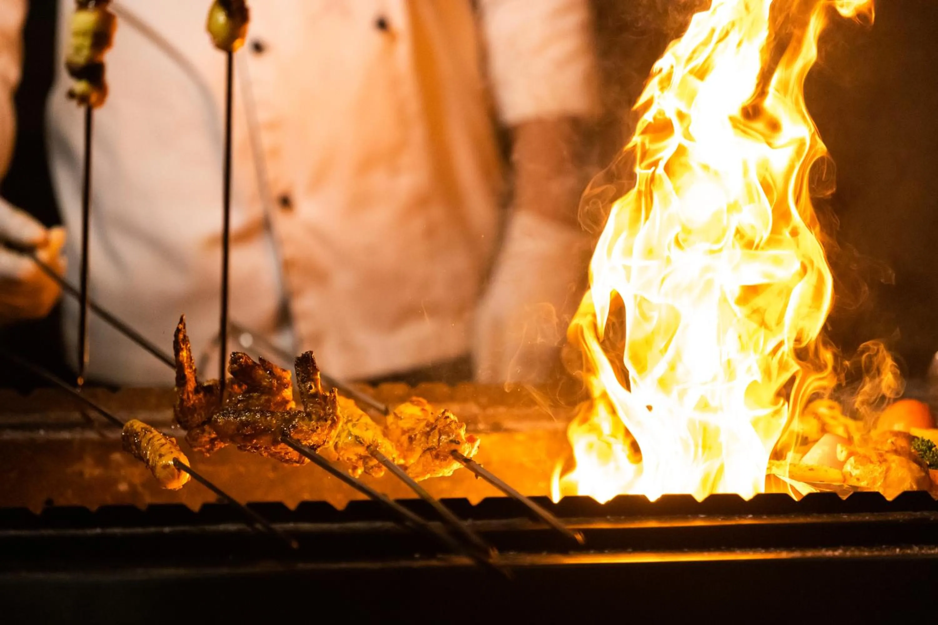 BBQ facilities in Dream International Hotel