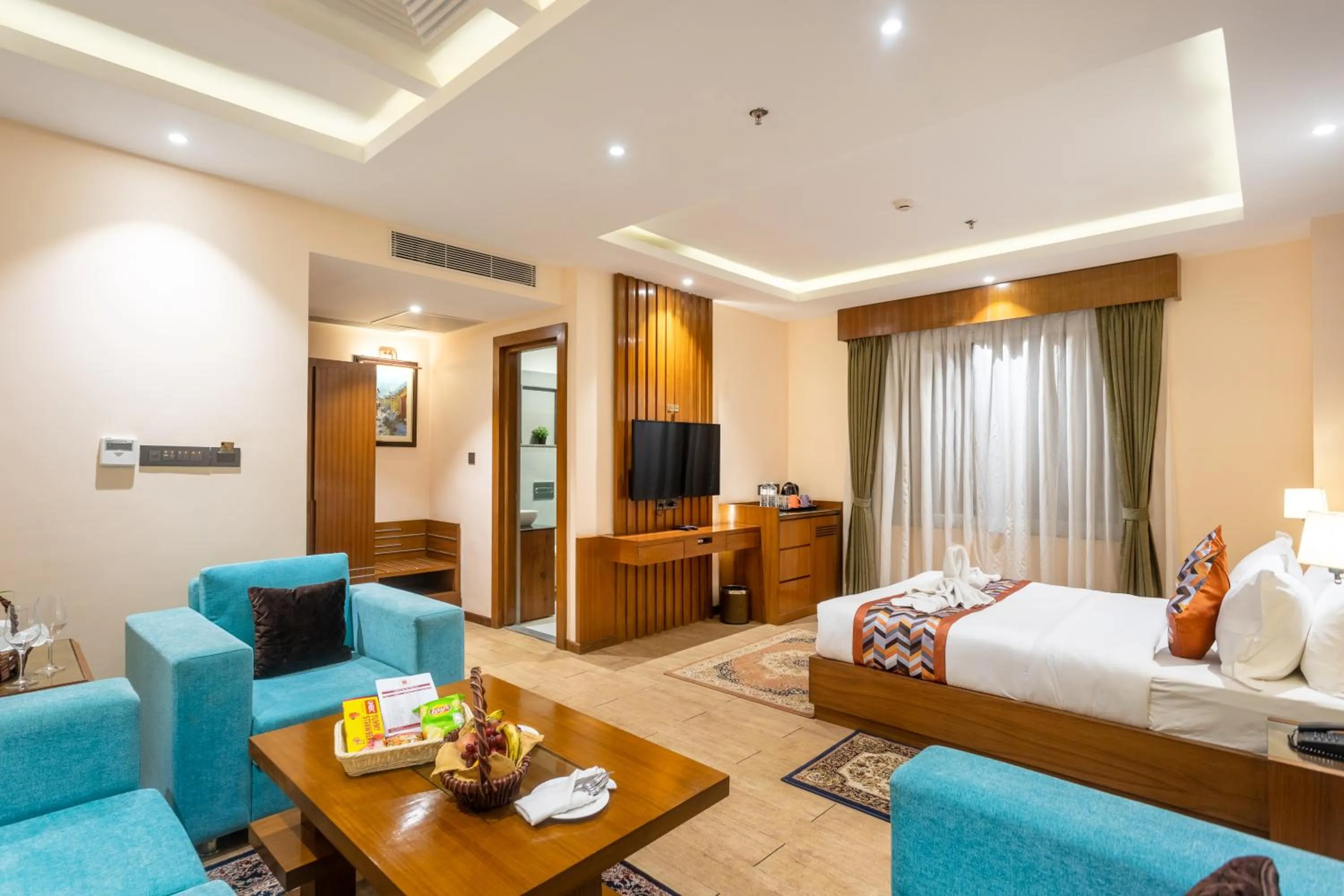 Bed in Dream International Hotel