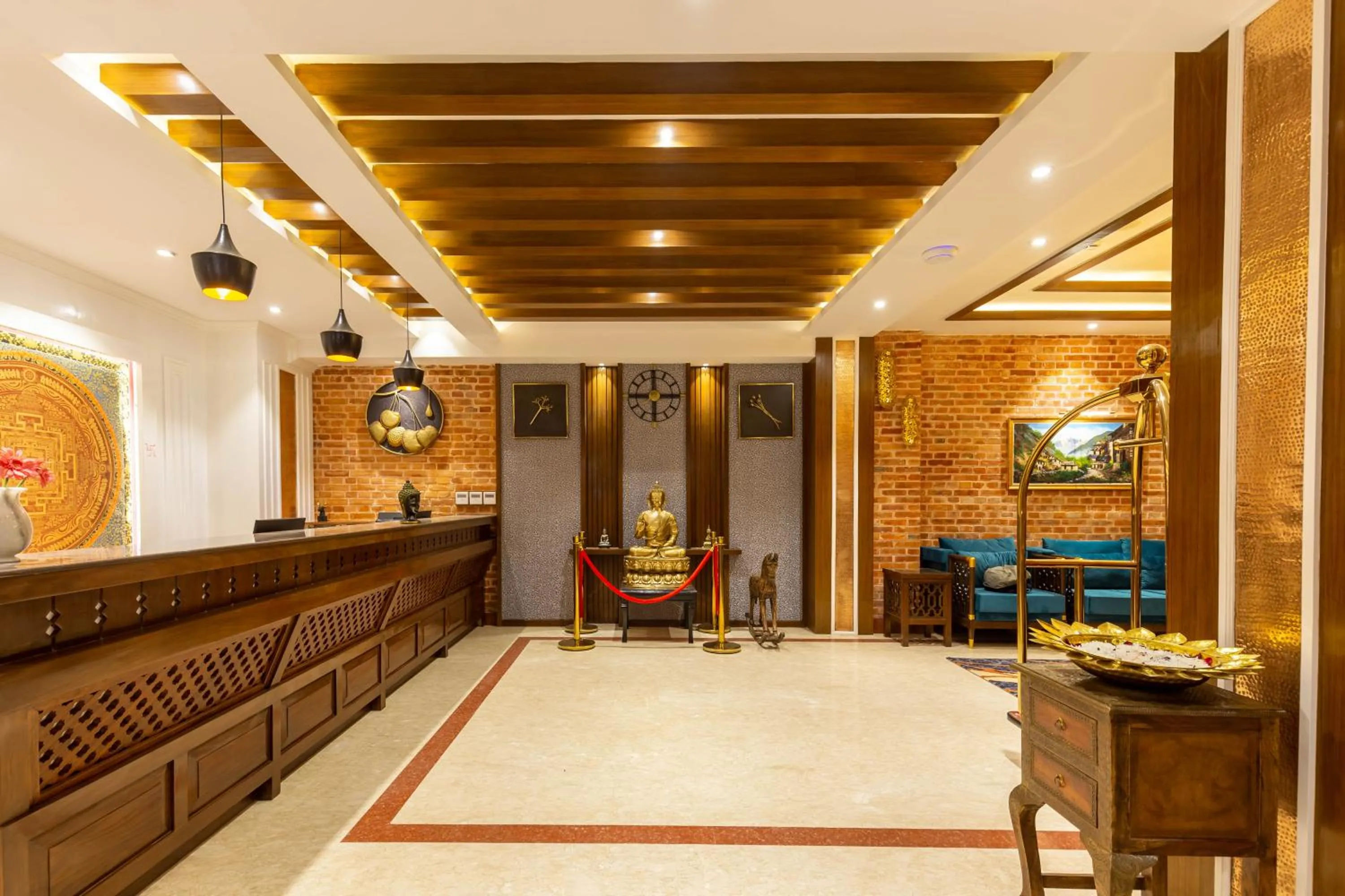 Lobby or reception in Dream International Hotel