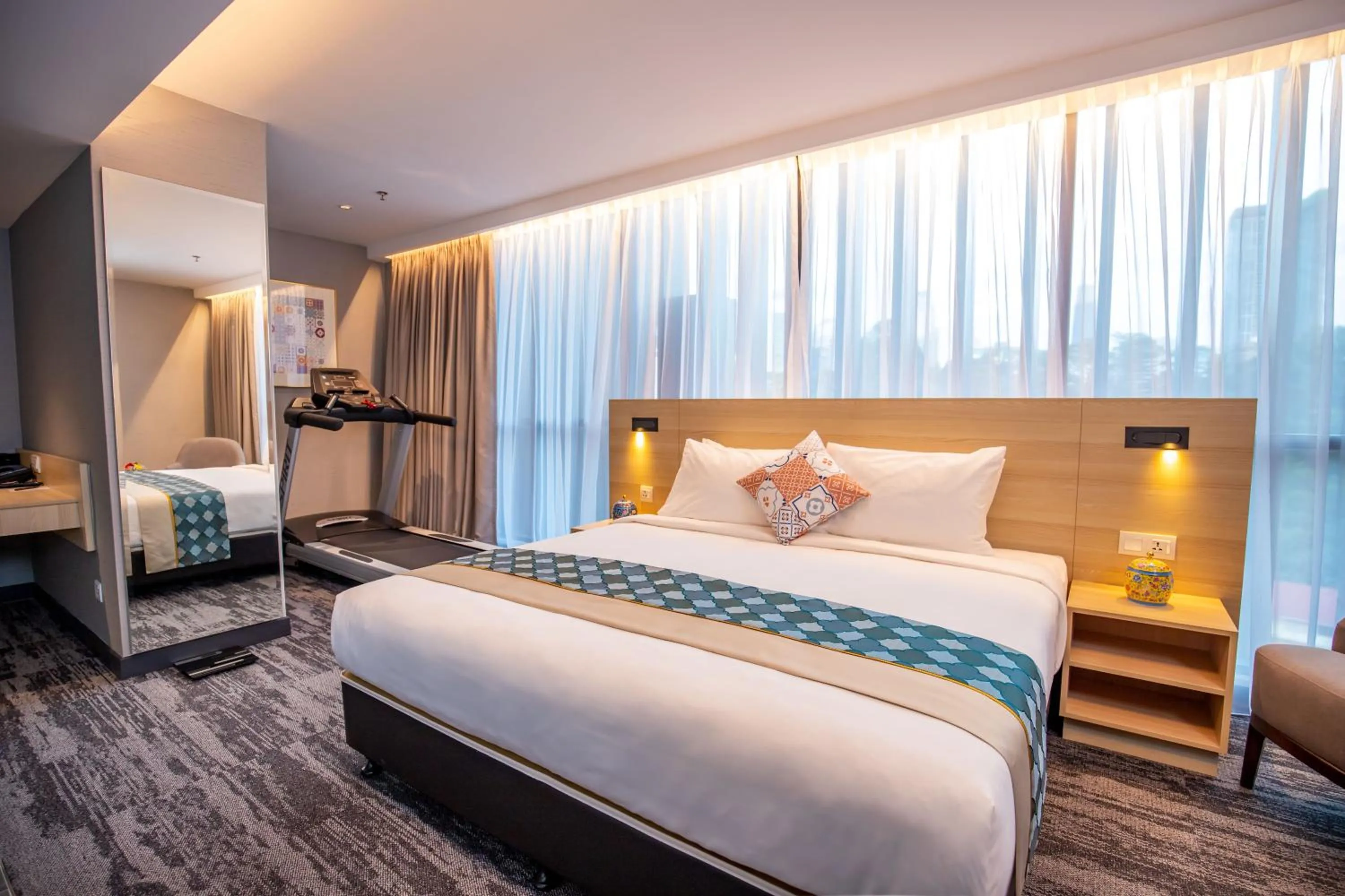 Bedroom, Bed in Santa Grand Signature Kuala Lumpur