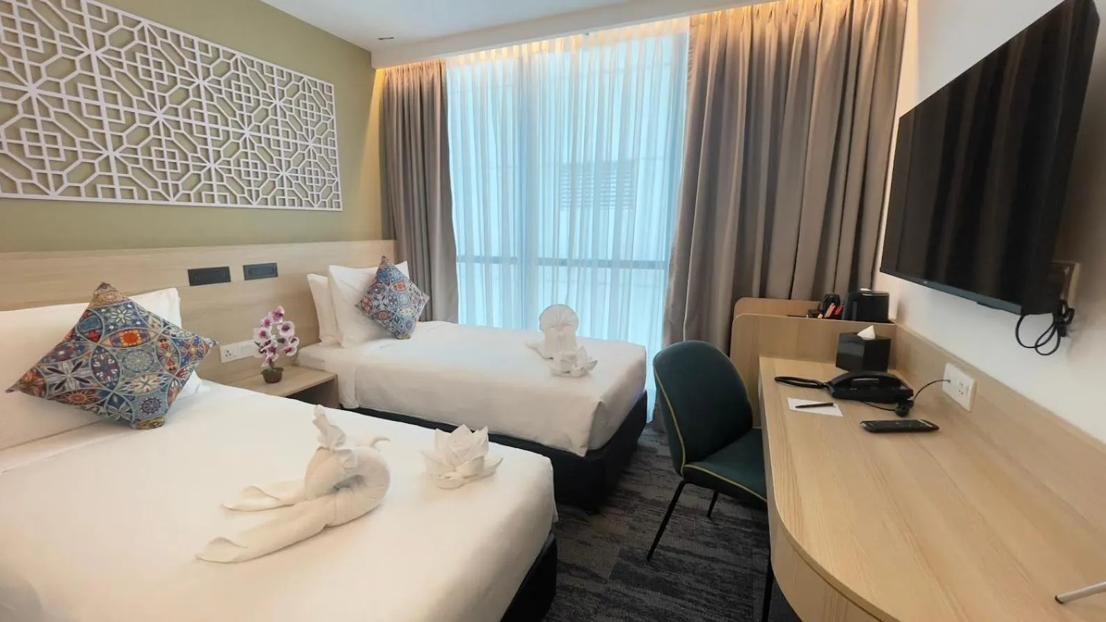 Bedroom, Bed in Santa Grand Signature Kuala Lumpur