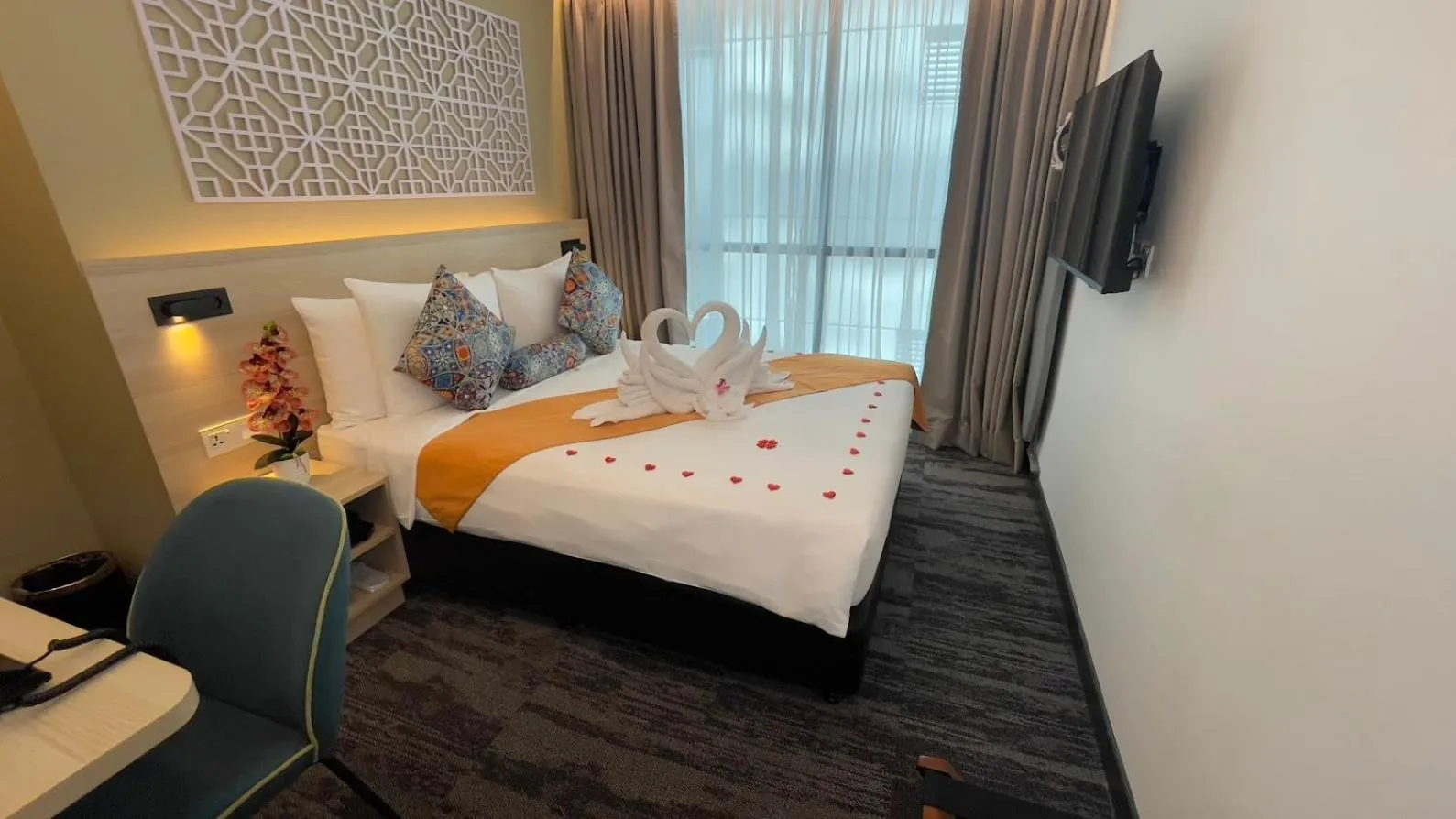 Bedroom, Bed in Santa Grand Signature Kuala Lumpur