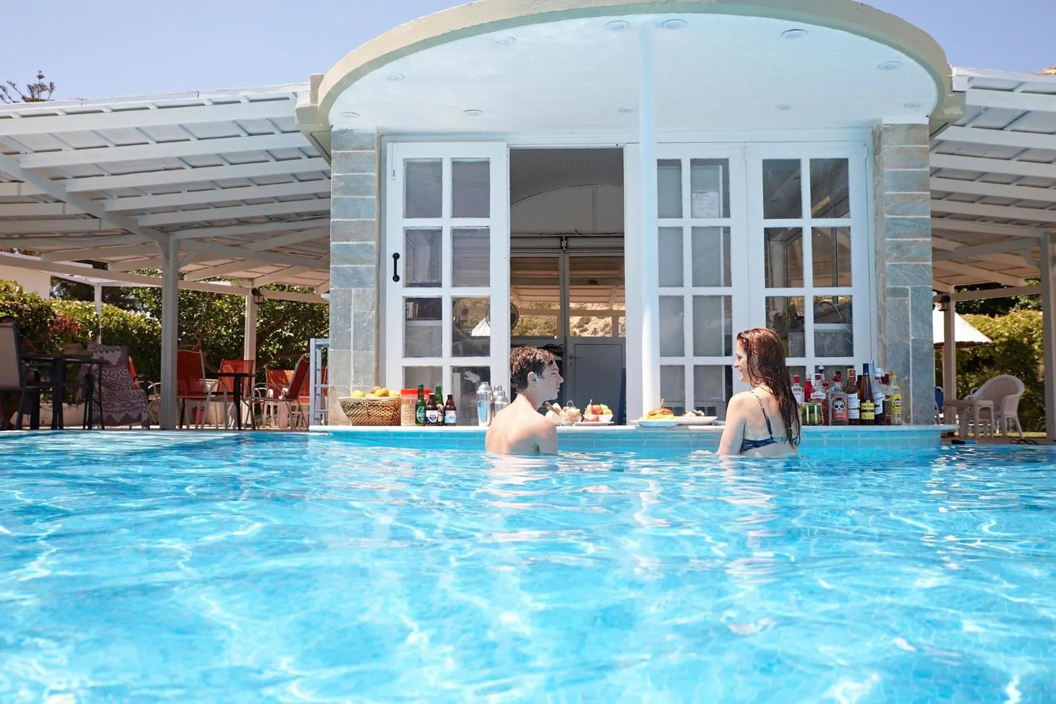 Swimming pool in Elea Terra Hotel