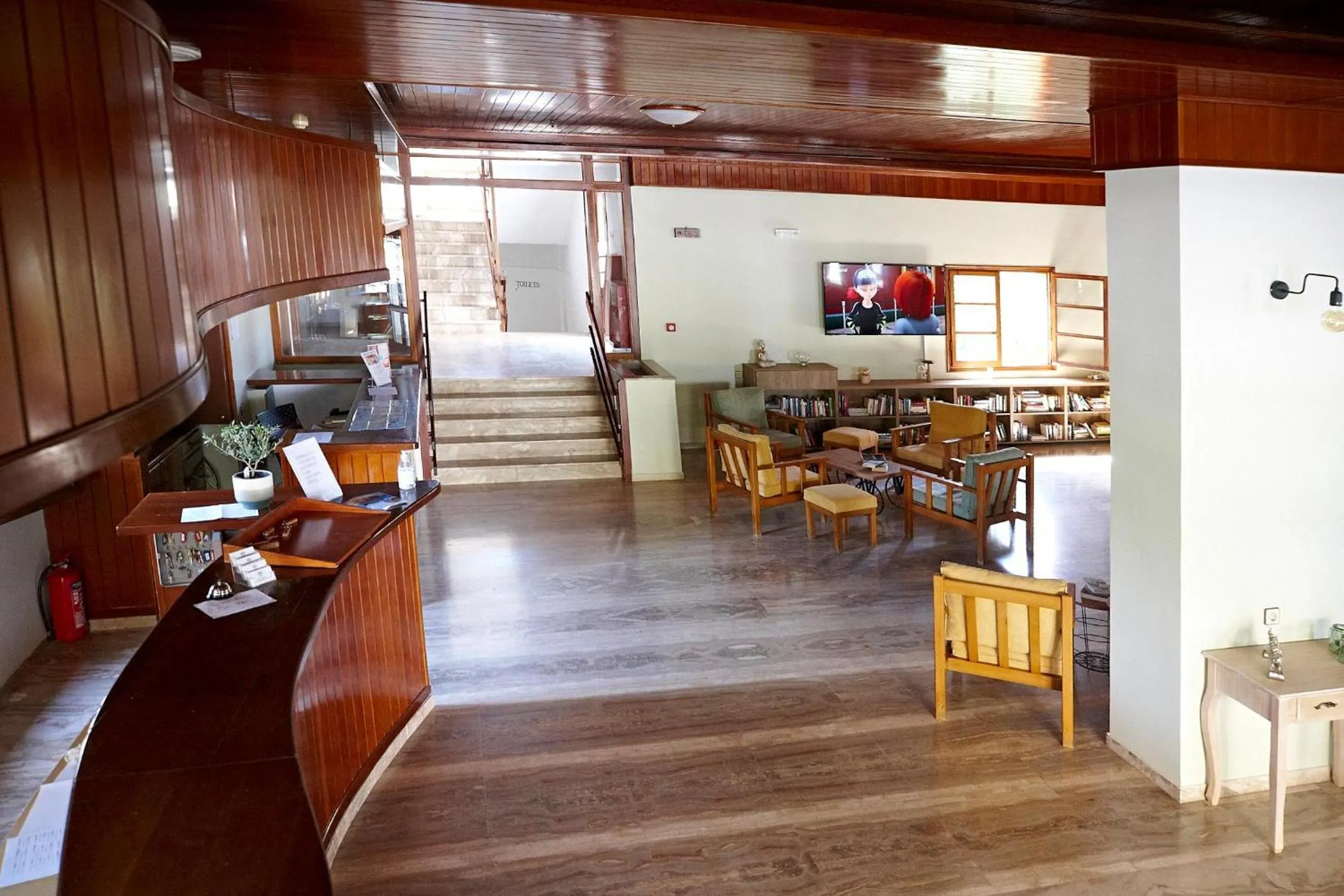 Lobby or reception in Elea Terra Hotel