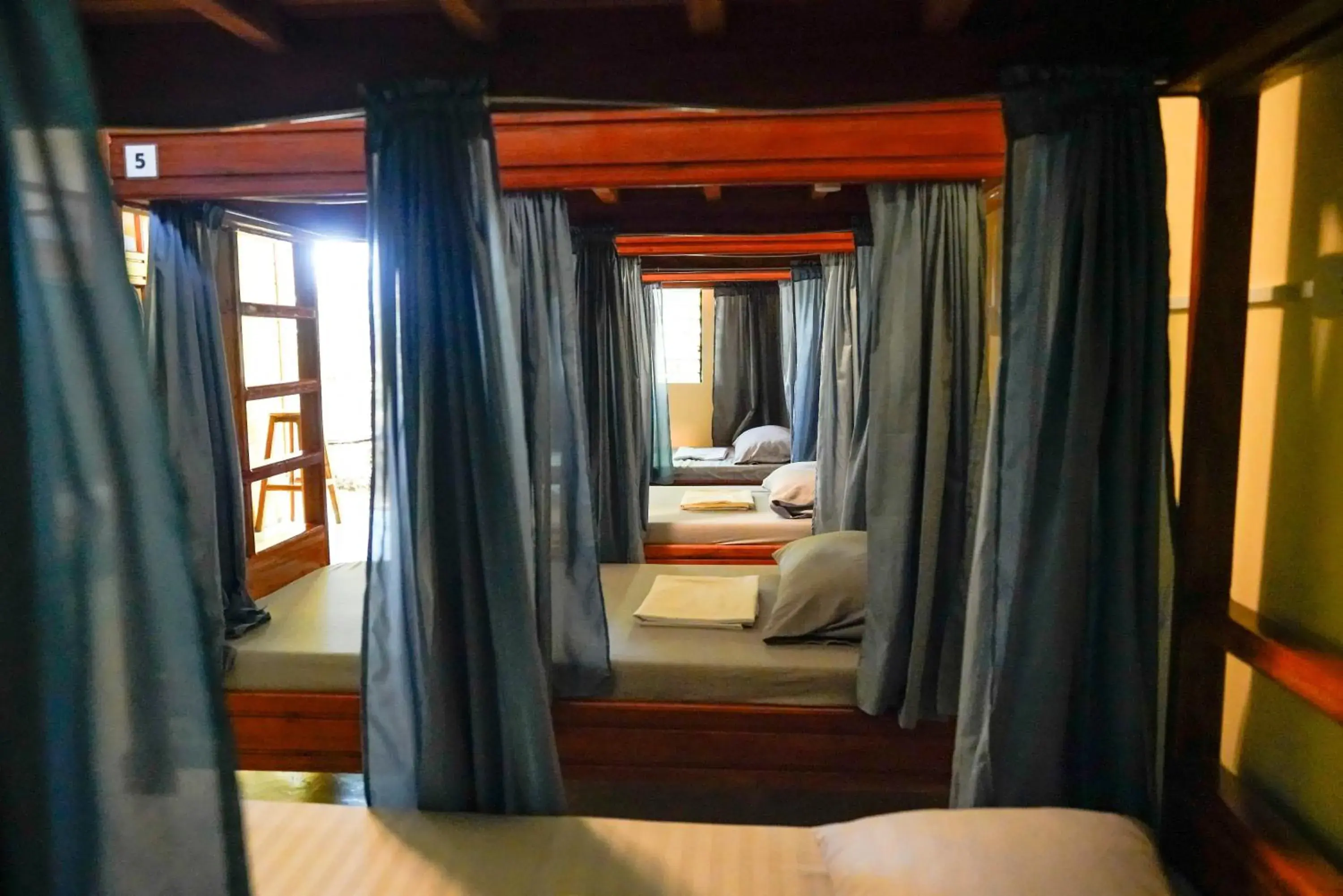 10-Bed Mixed Dormitory Room - single occupancy in Love Shack Hostel & Cafe 10-Bed Mixed Dormitory Room - single occupancy in Love Shack Hostel & Cafe