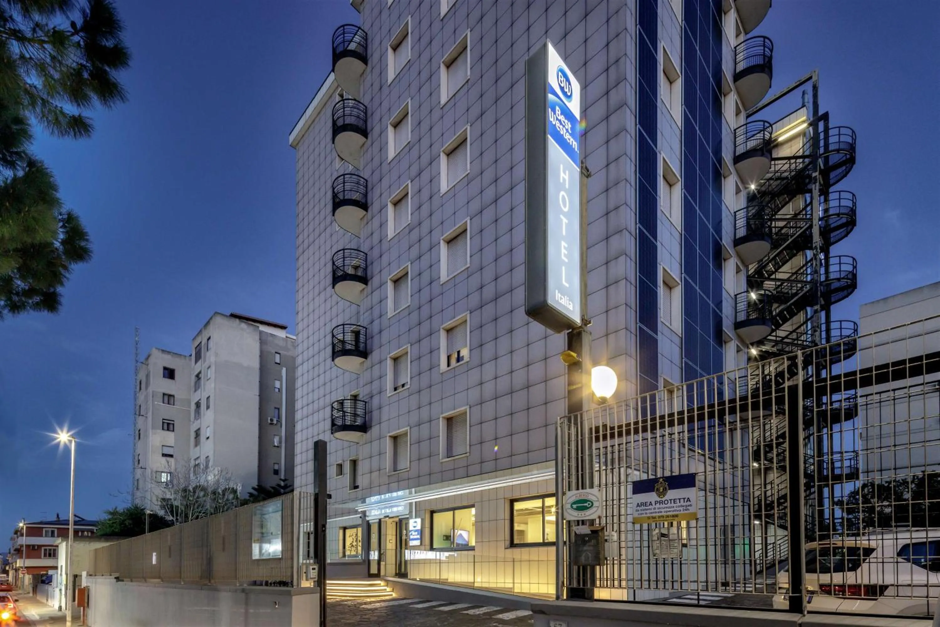 Property building in Best Western Hotel Residence Italia
