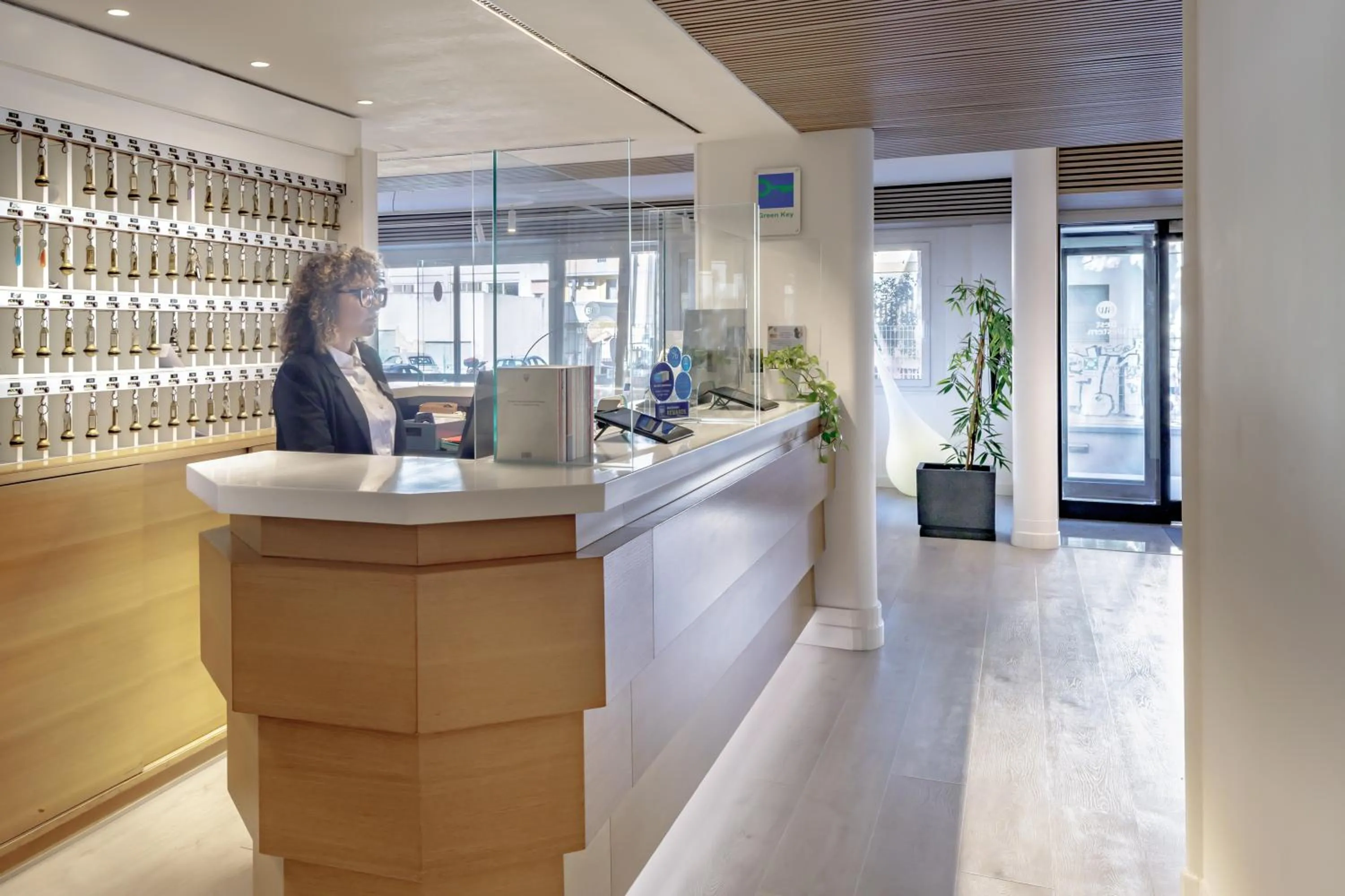 Lobby or reception in Best Western Hotel Residence Italia